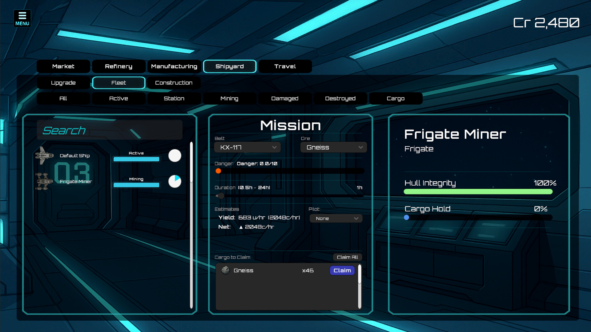 Asteroid Miner - Screenshot 3