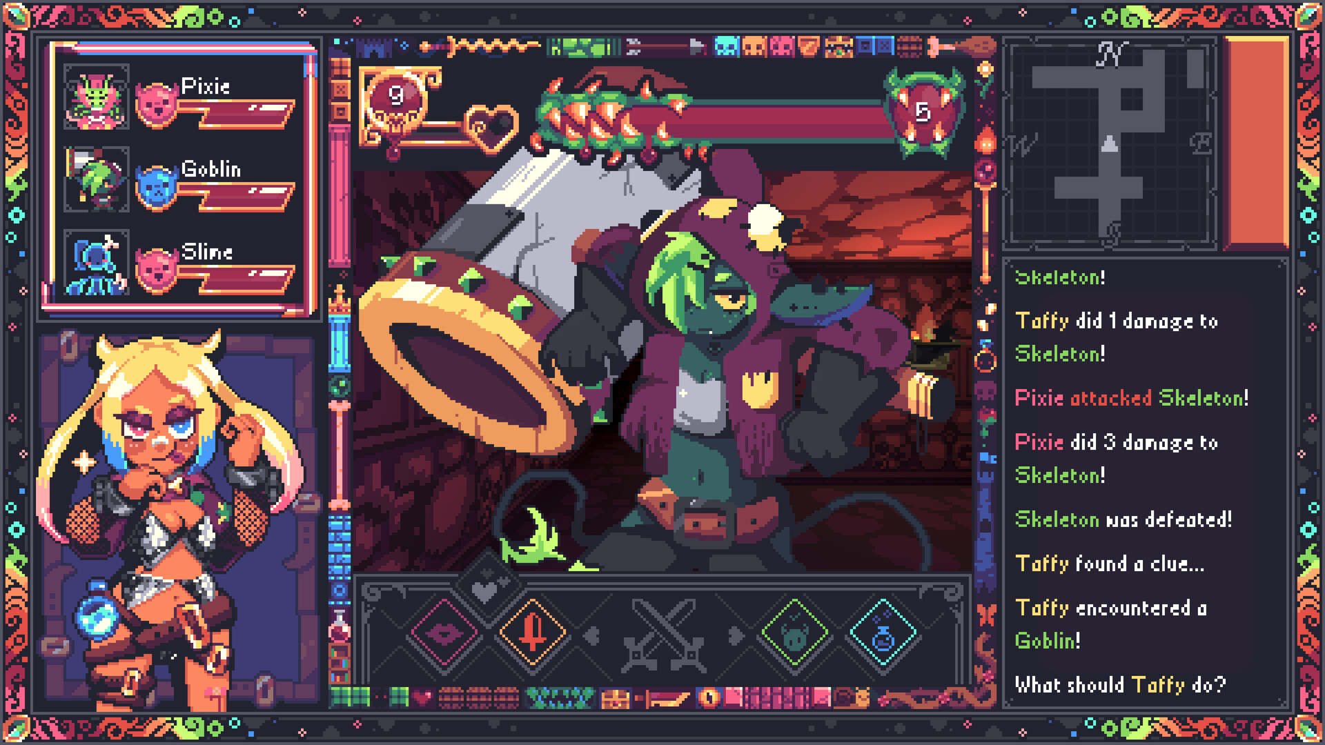 Rizz Dungeon: Skeleton Key to My Heart - Screenshot 1