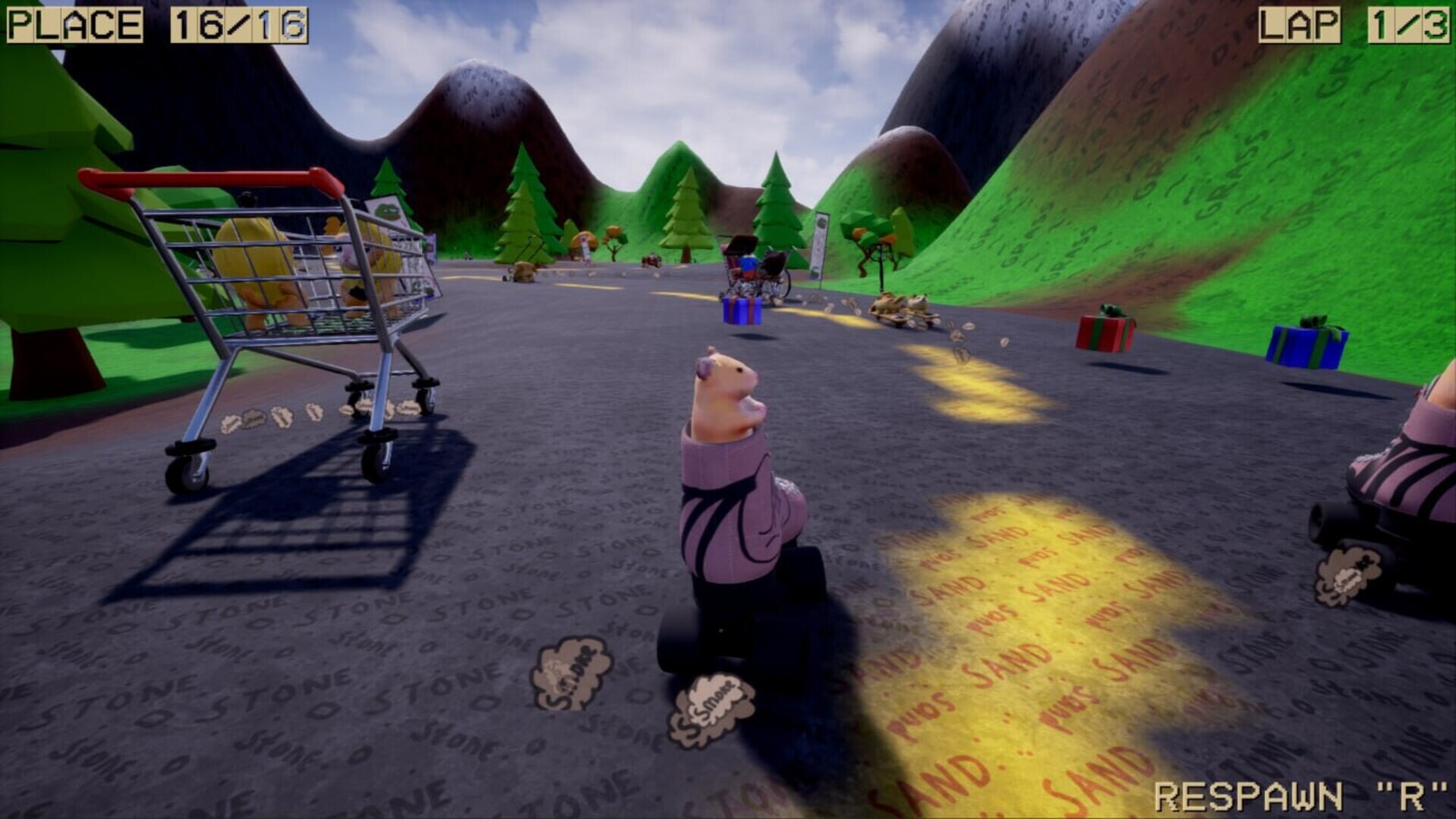 Memology: Absurd Racing - Screenshot 1