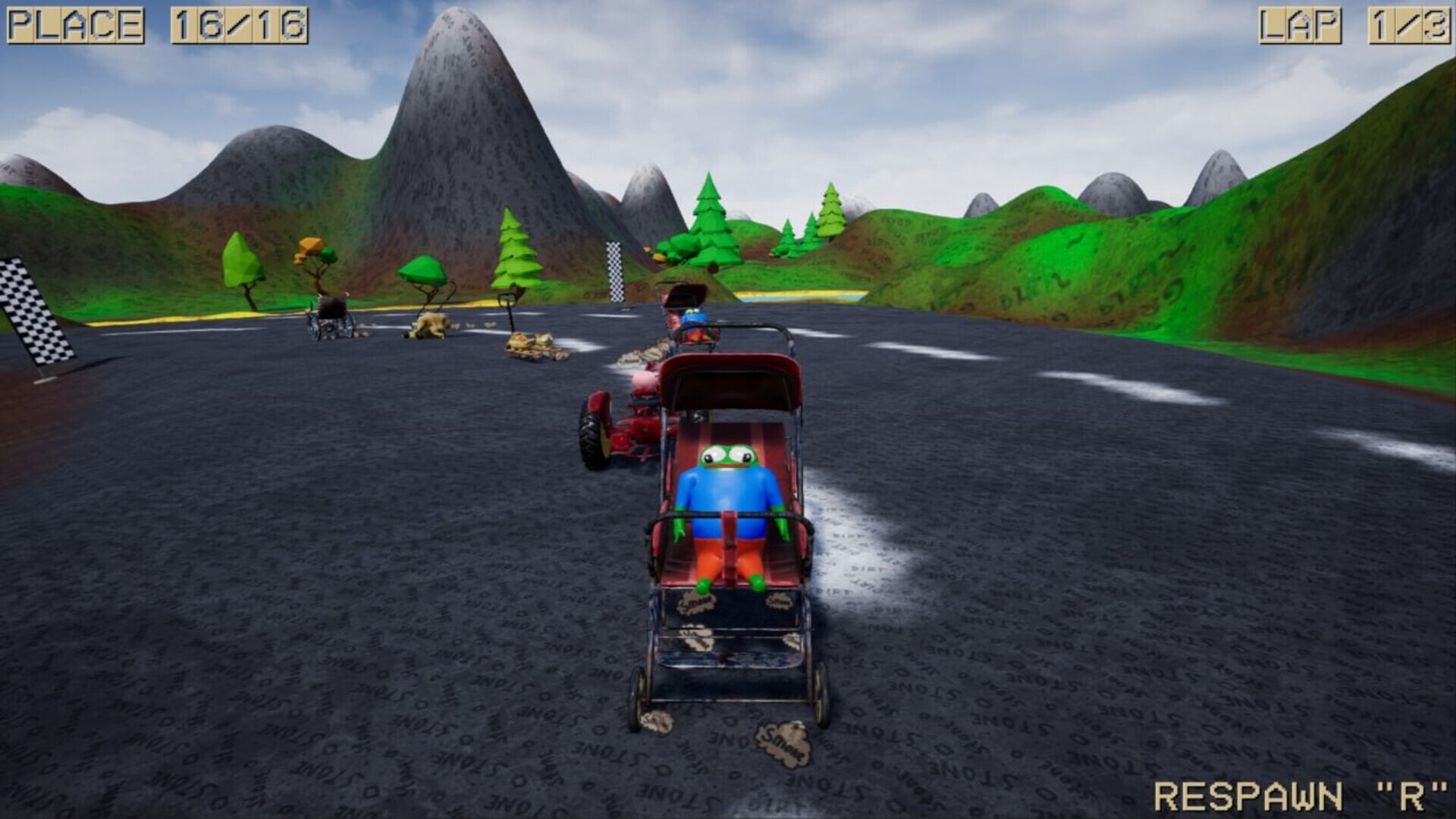 Memology: Absurd Racing - Screenshot 3