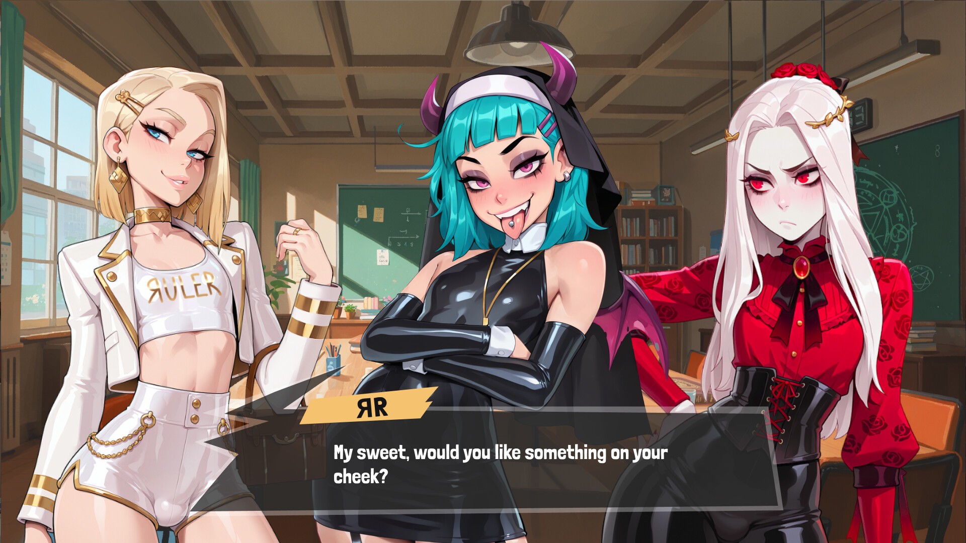 Femboy Futa House: Dirty Election - Screenshot 1