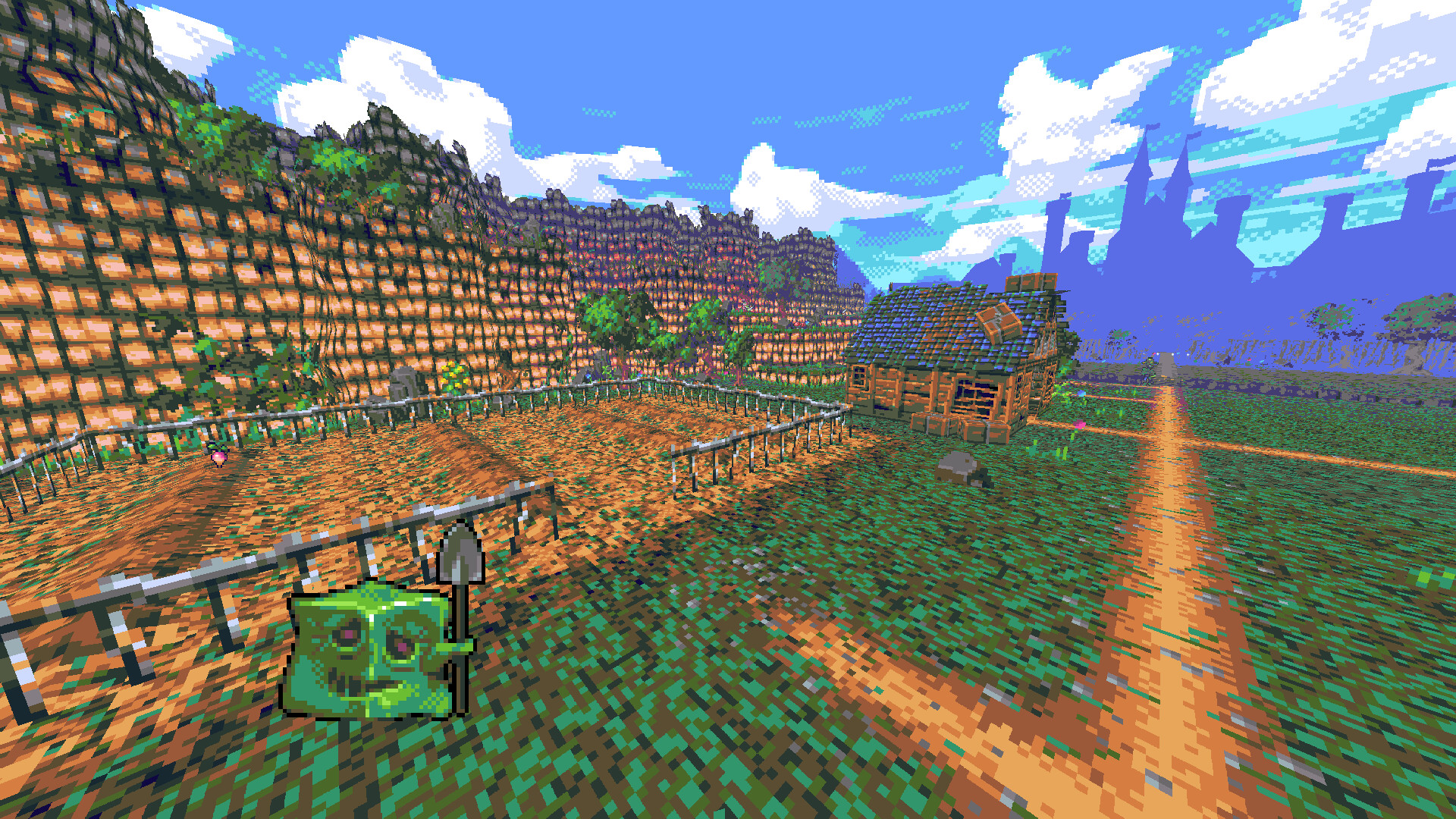 I Won’t Let You Level up in My Goblin Town - Screenshot 1