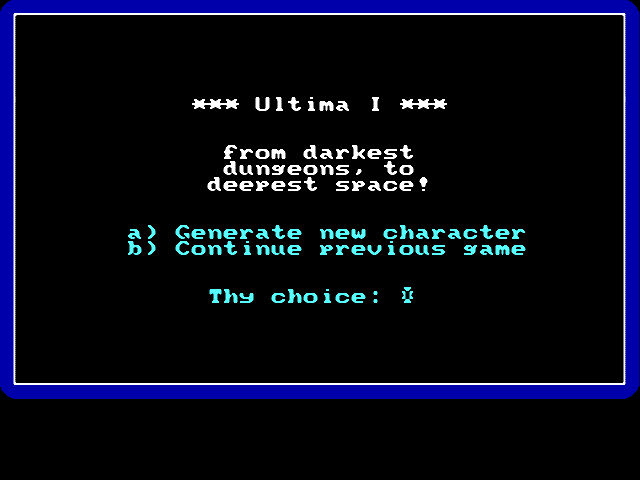 Ultima I - Screenshot 8