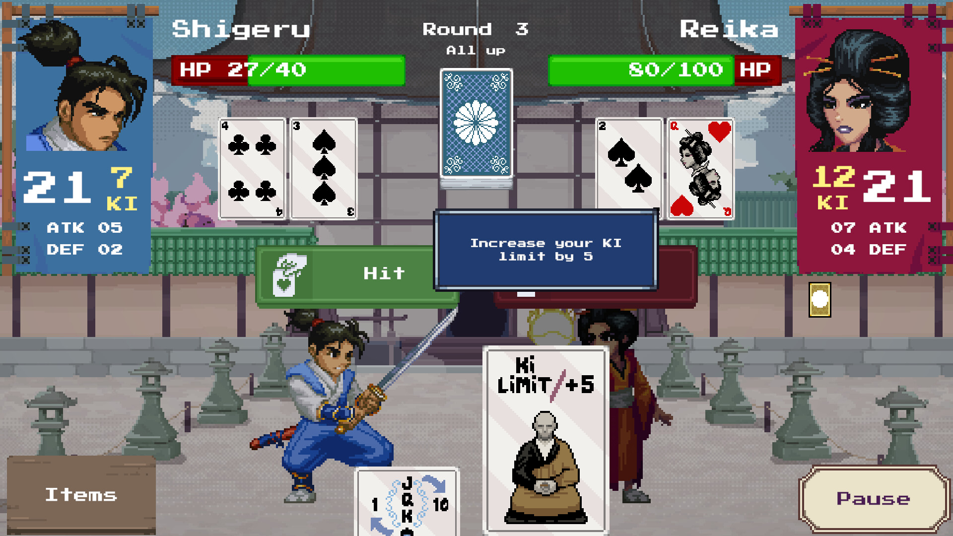 Burakku Jakku Samurai - Screenshot 1