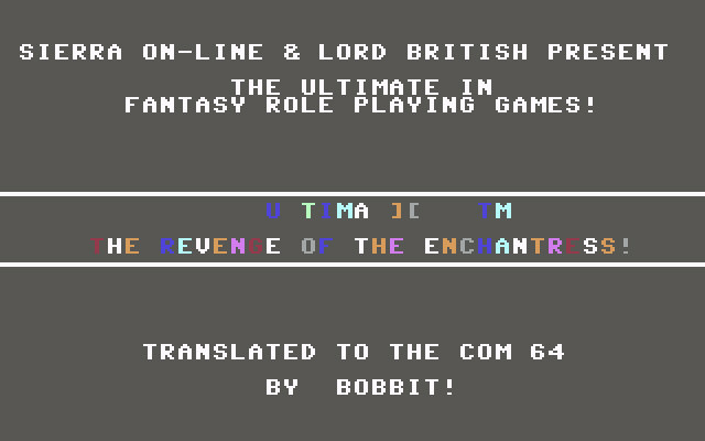 Ultima II: The Revenge of the Enchantress - Screenshot 4