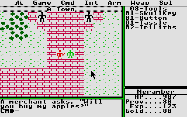 Ultima II: The Revenge of the Enchantress - Screenshot 1