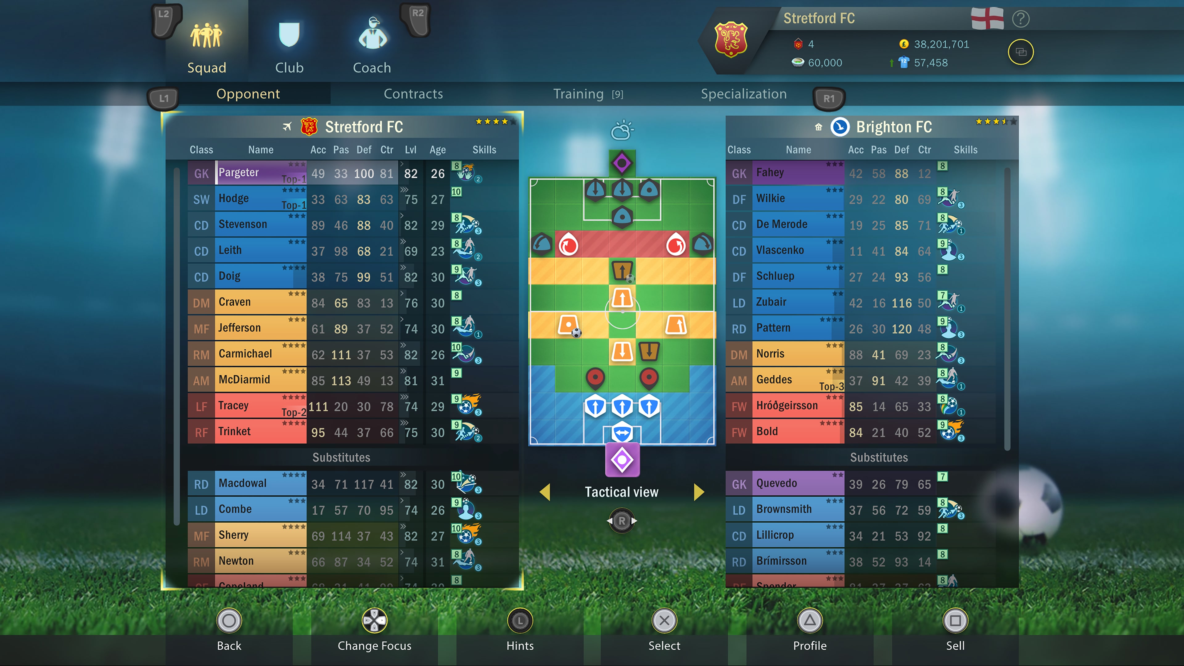 Football, Tactics & Glory: Treble Deluxe Edition - Screenshot 1