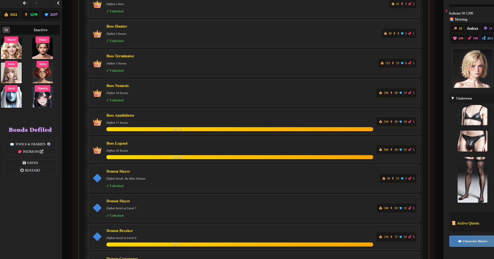 Bonds Defiled - Screenshot 14