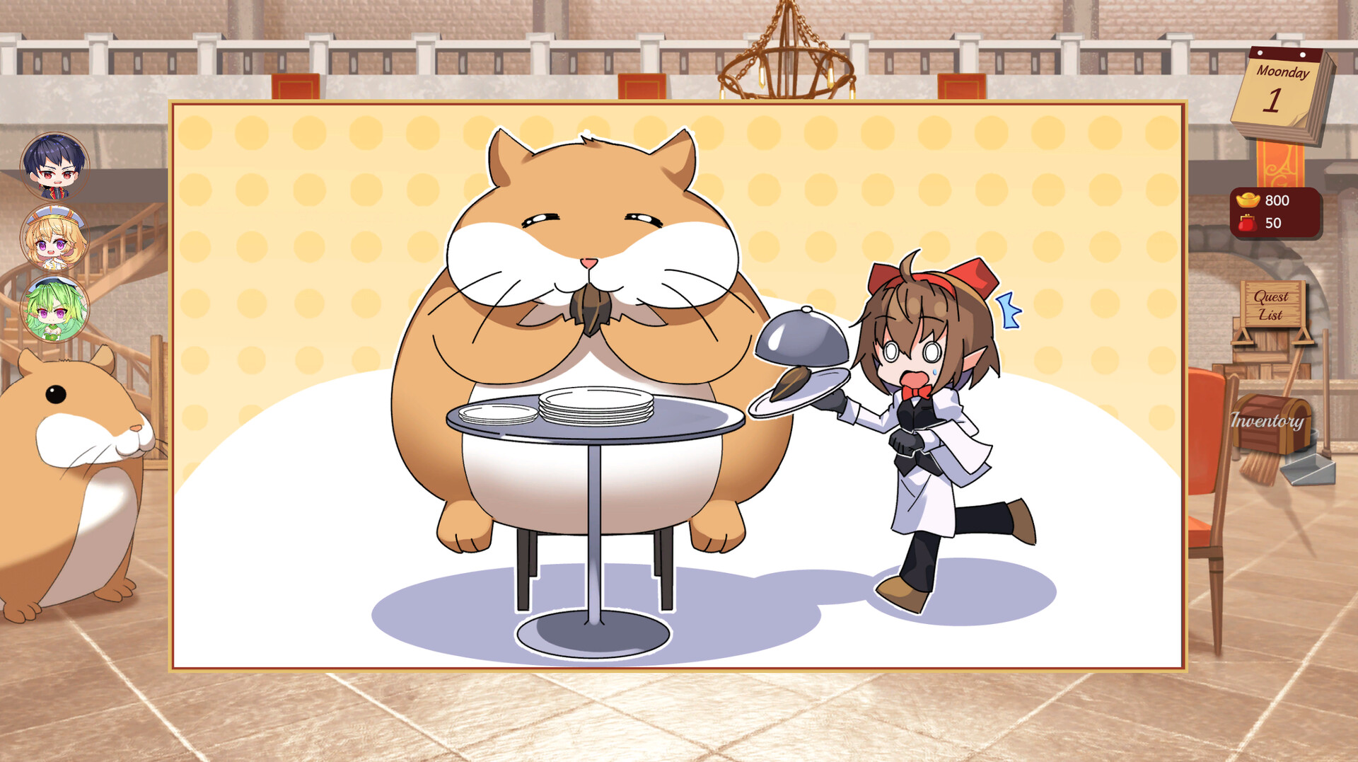 Adventure Guild Receptionist - Screenshot 3