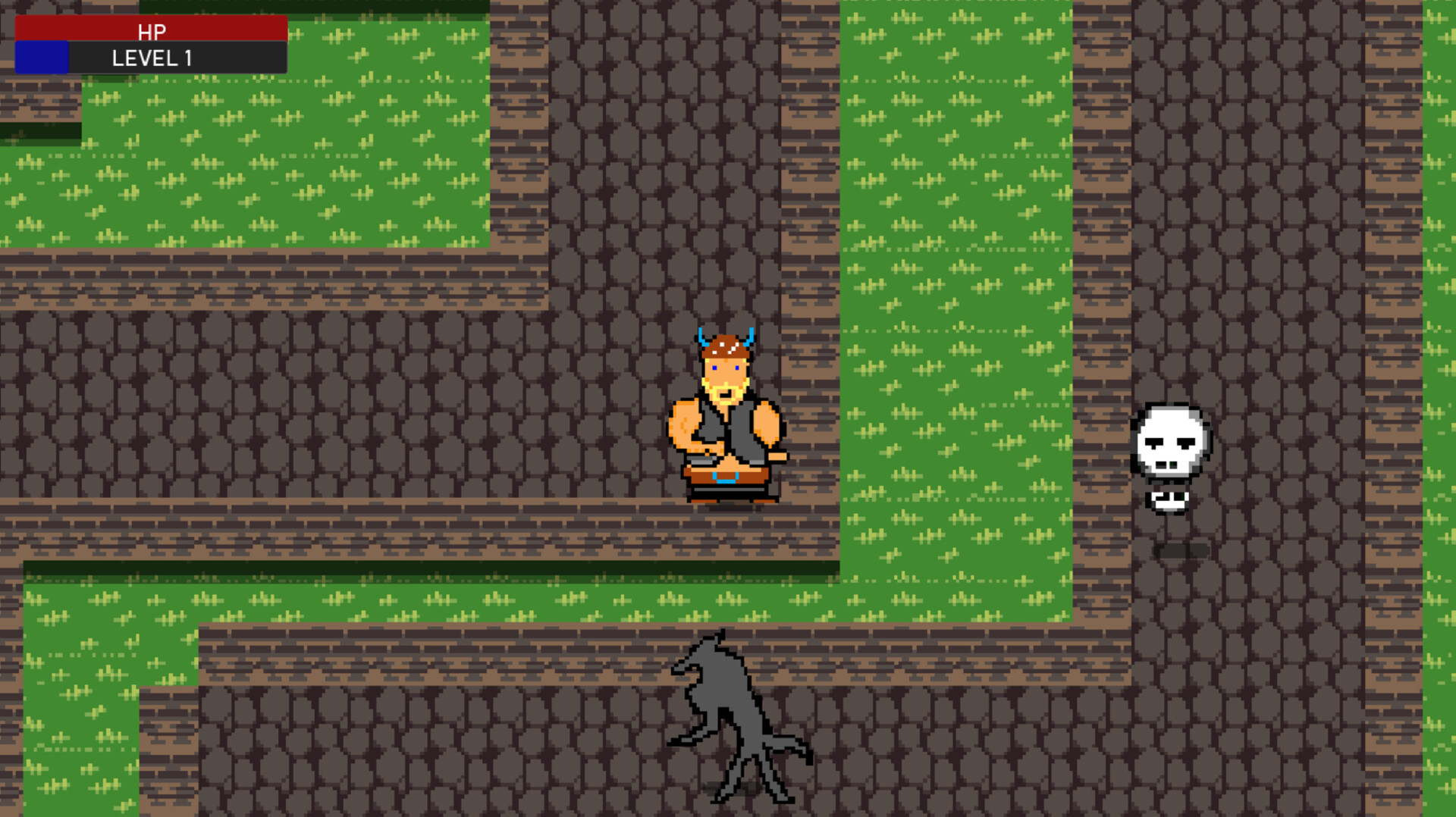 Hrolfr vs. Evil Skulls - Screenshot 2