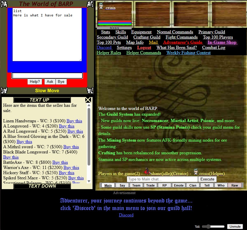 Barp Online - Screenshot 2