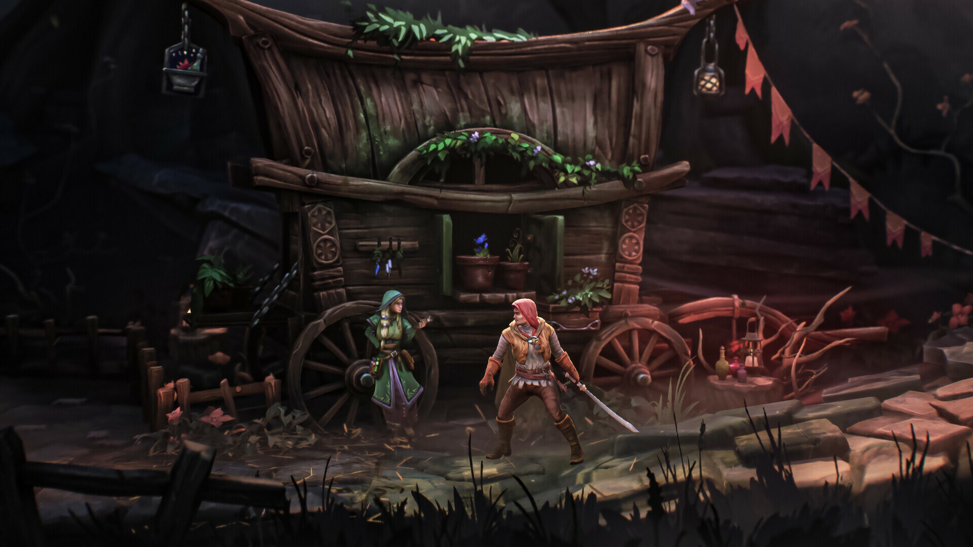 Mandragora: Whispers of the Witch Tree - Digital Deluxe Edition - Screenshot 13