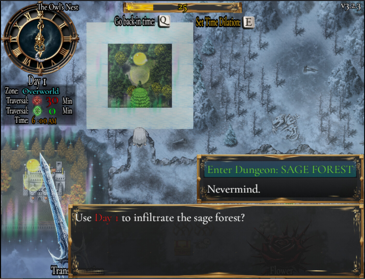 Princess of Frozen Flowers - Screenshot 1