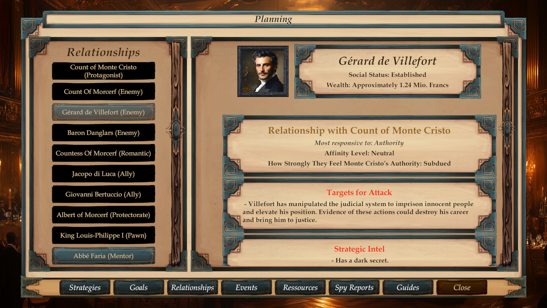 The Count of Monte Cristo - Screenshot 1