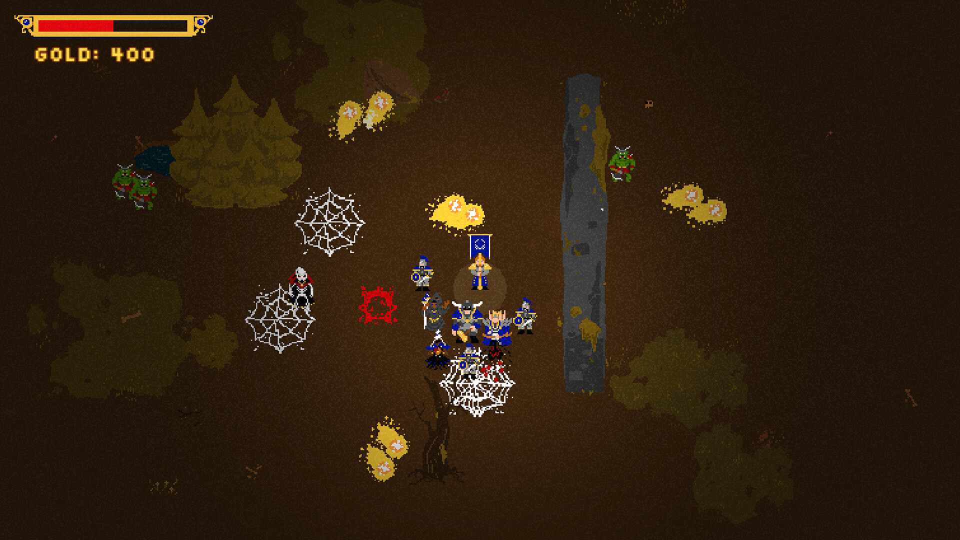 Pesky Orcs! - Screenshot 1