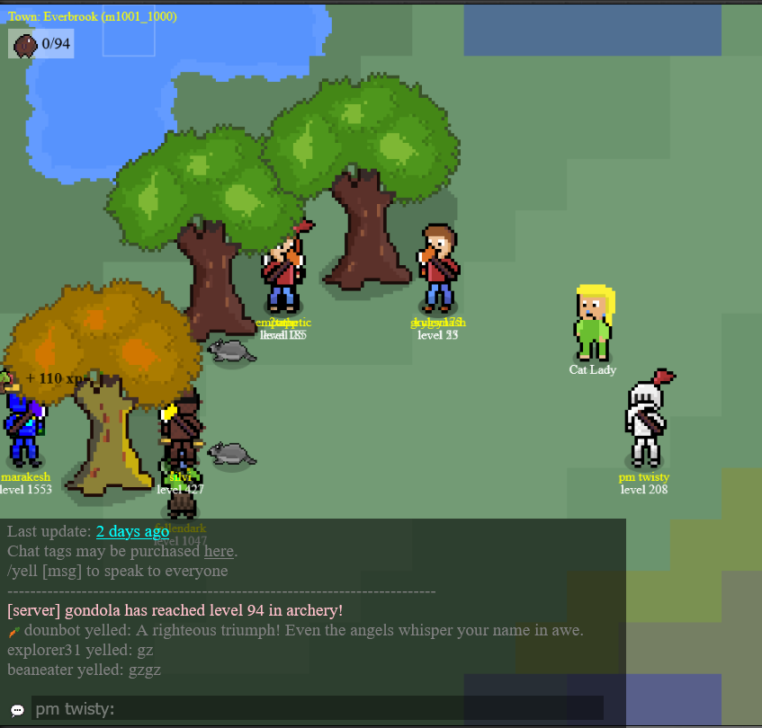 Flat MMO - Screenshot 1
