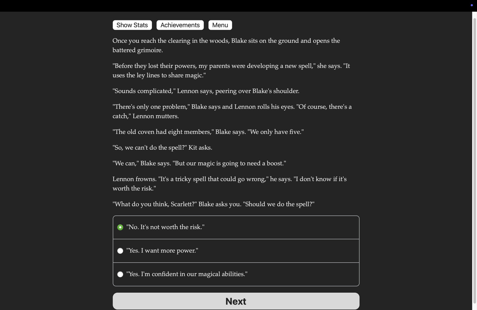 Spellbound: Malachite Coven - Screenshot 1