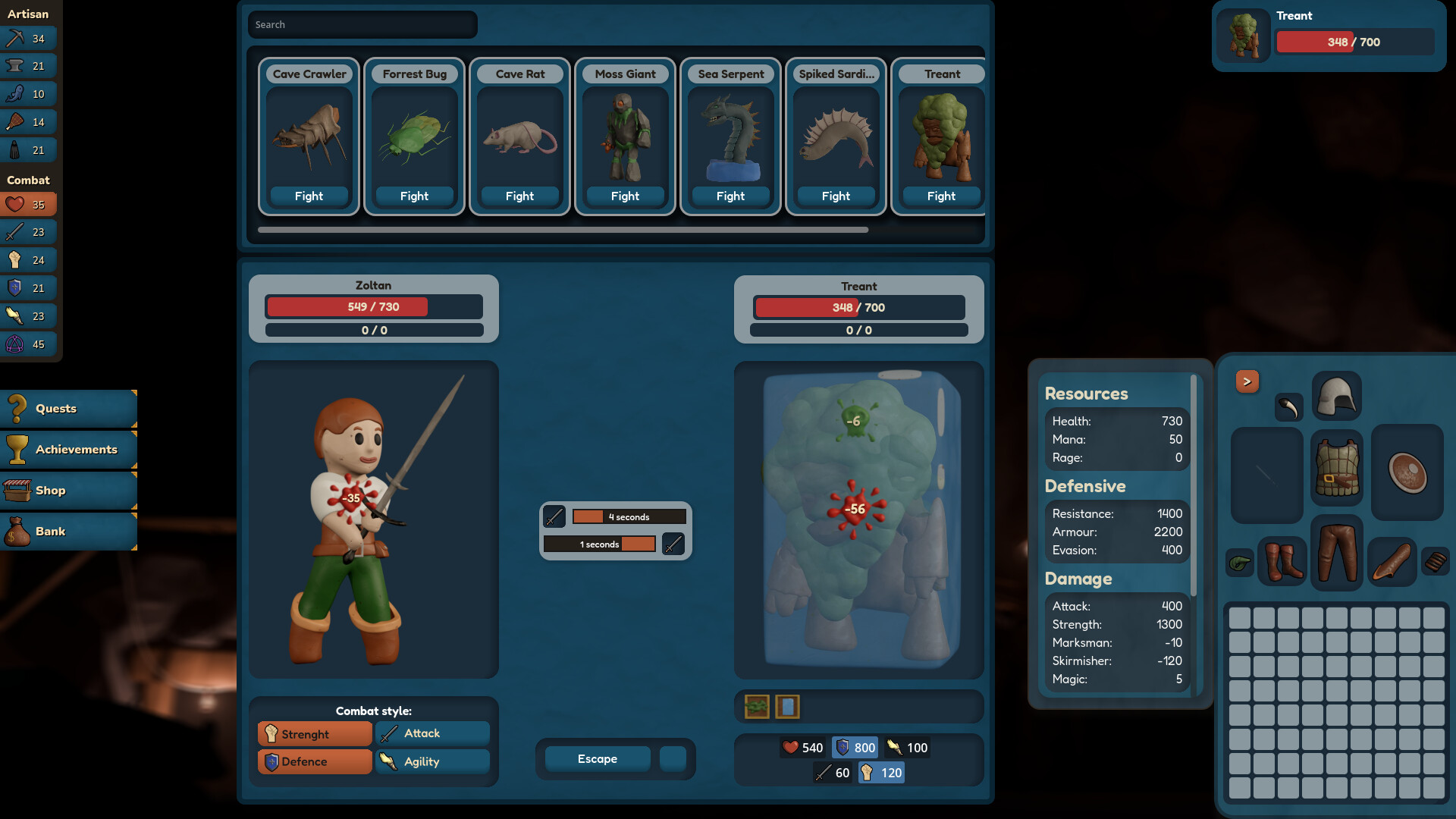 Clayborn Idle - Screenshot 5