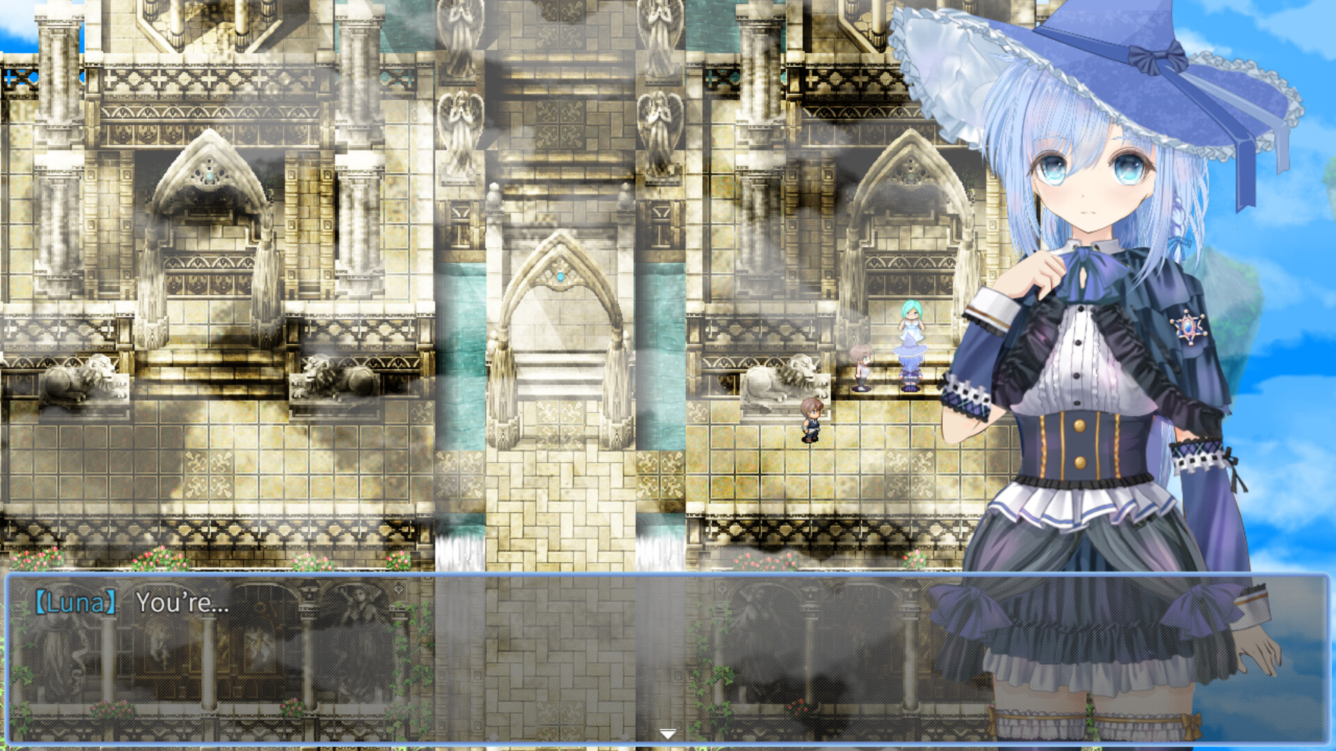 Celeste Blue Wizard Luna - Screenshot 2