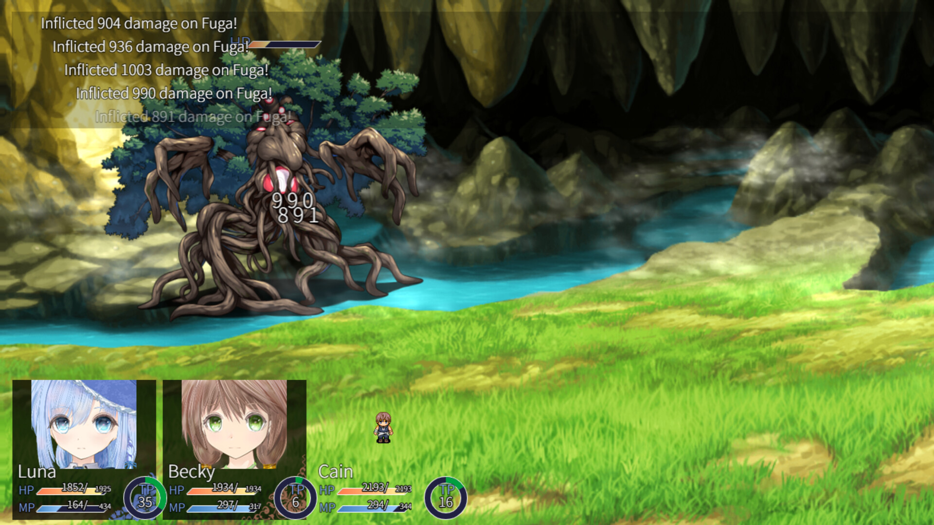 Celeste Blue Wizard Luna - Screenshot 4