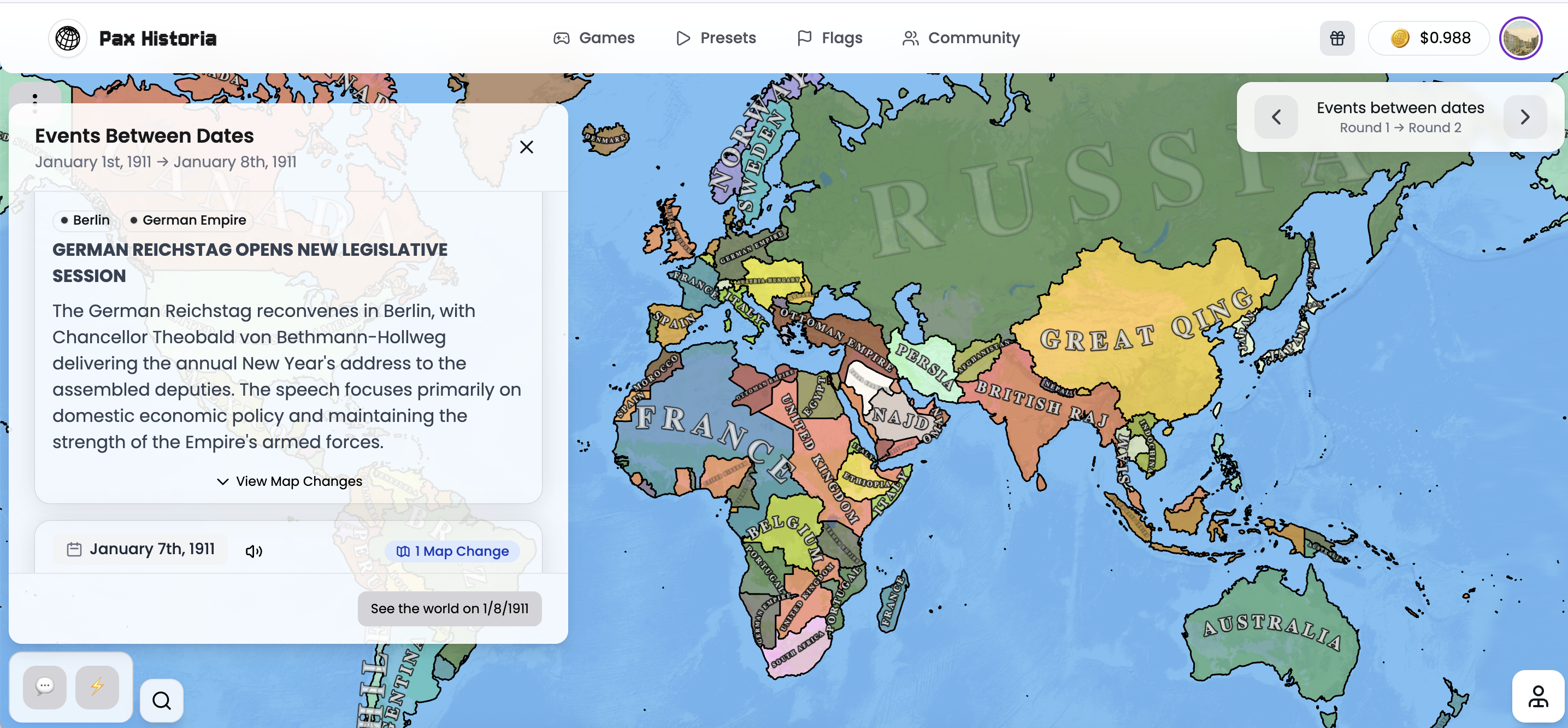 Pax Historia - Screenshot 3