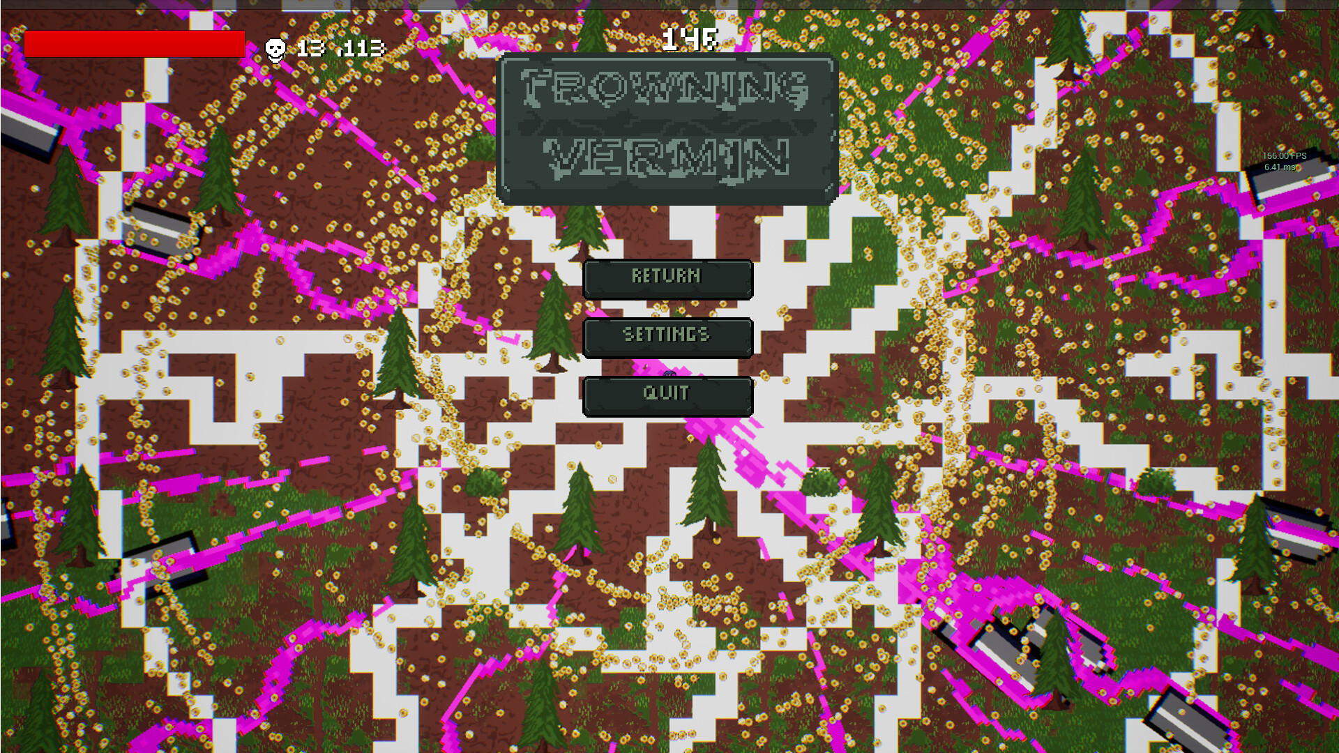 Frowning Vermin - Screenshot 2