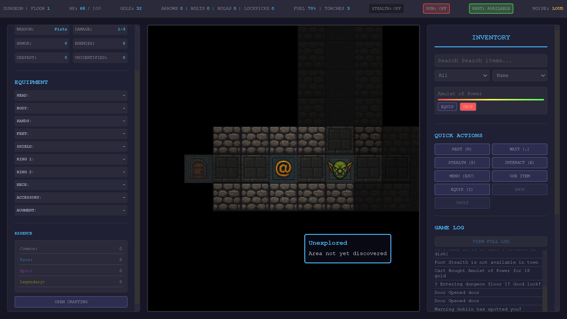 Dunjinn - Screenshot 1