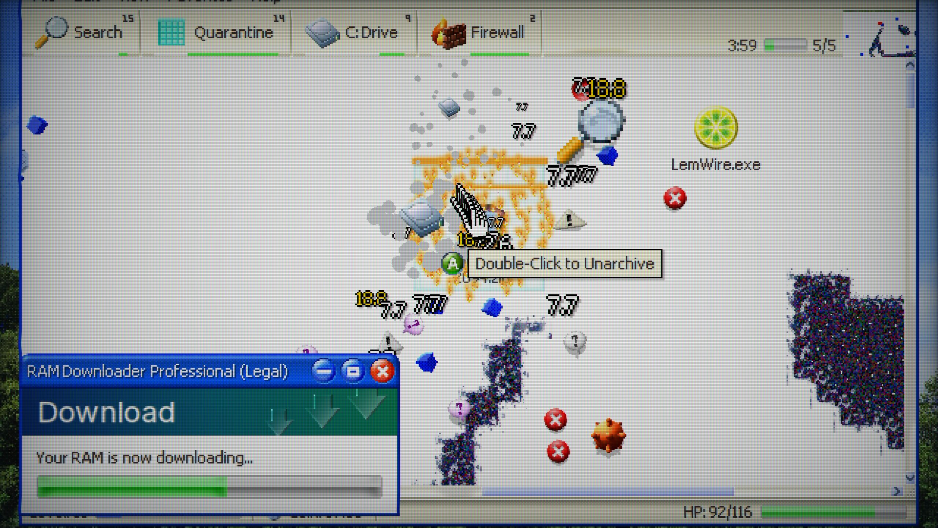 Antivirus Survivors 2003 Professional - Screenshot 2
