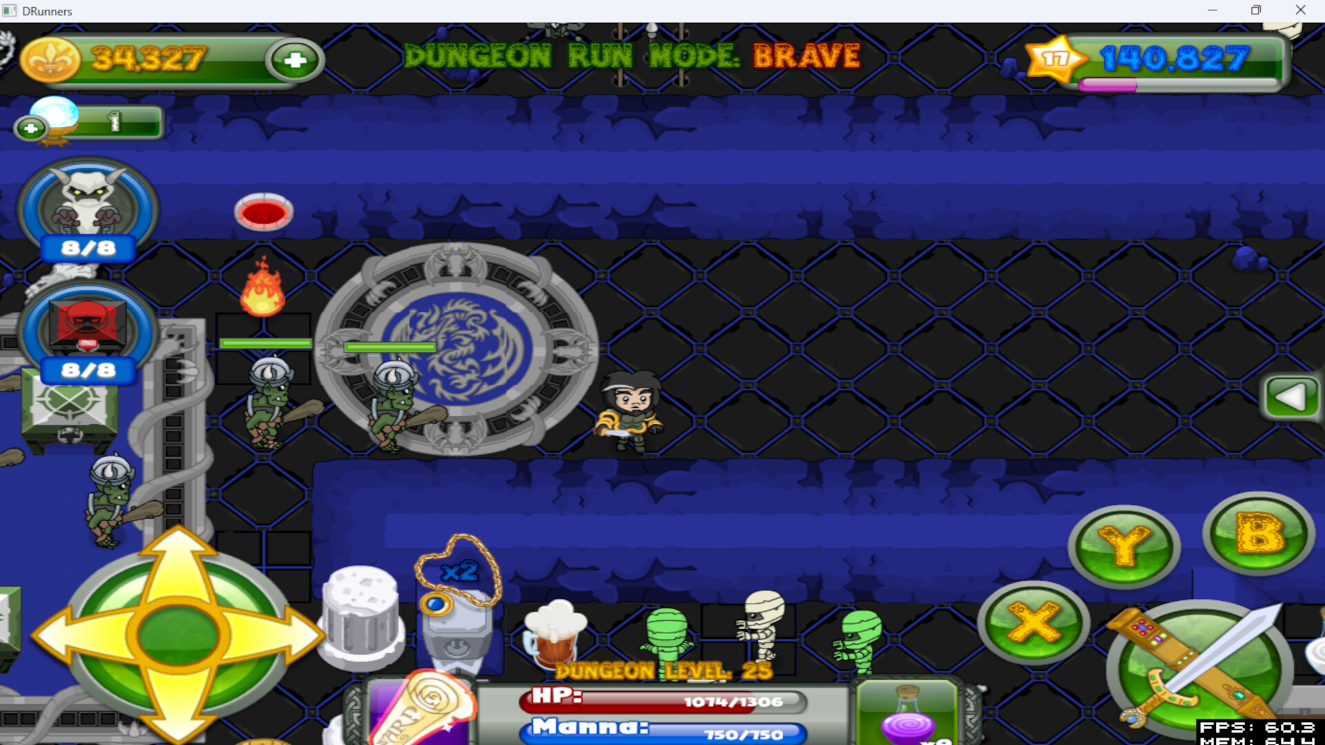 Dungeon Run - Screenshot 1