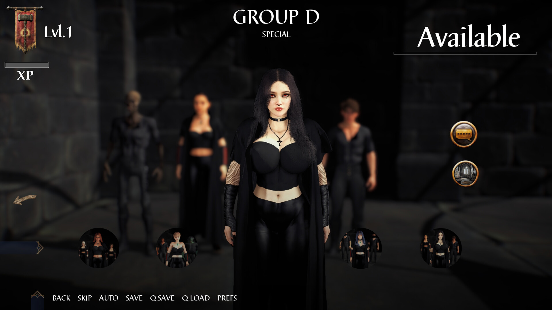 Dark Fantasy Godhood - Screenshot 1