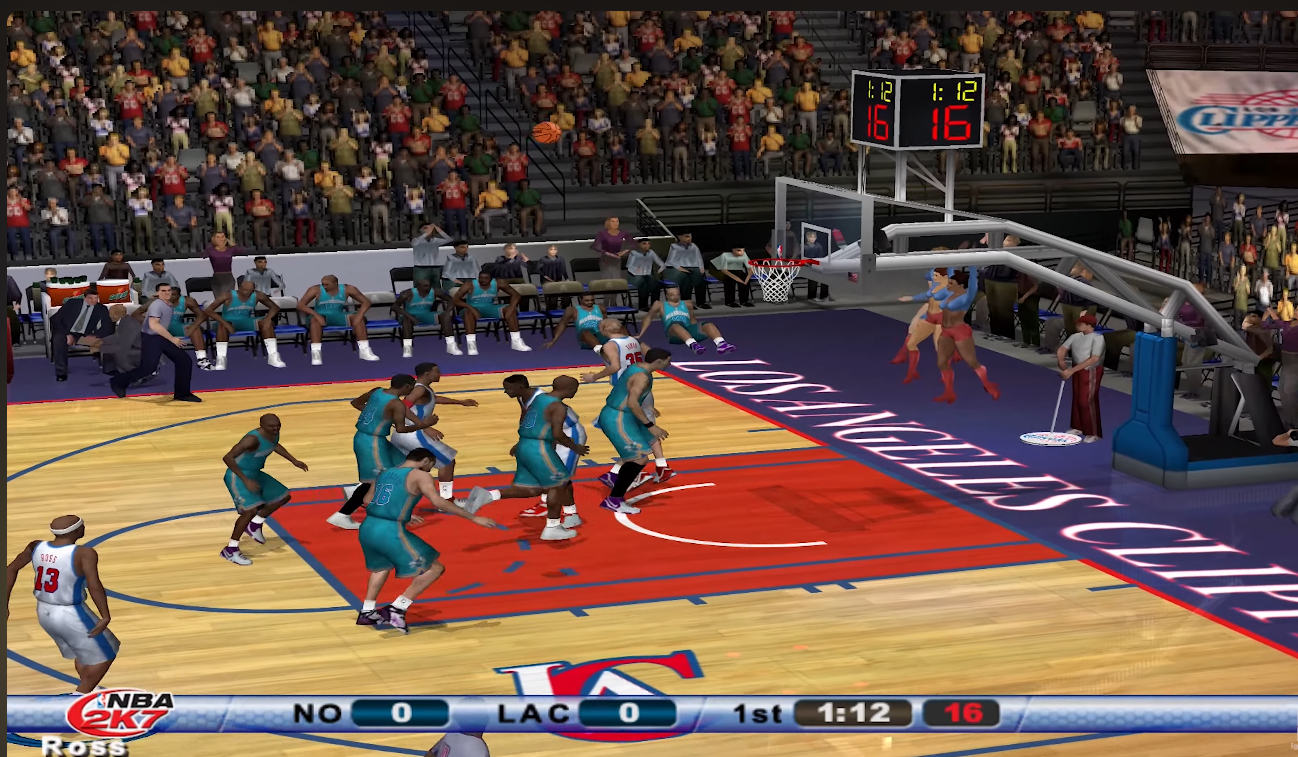 NBA 2K7 gameplay screenshot 2