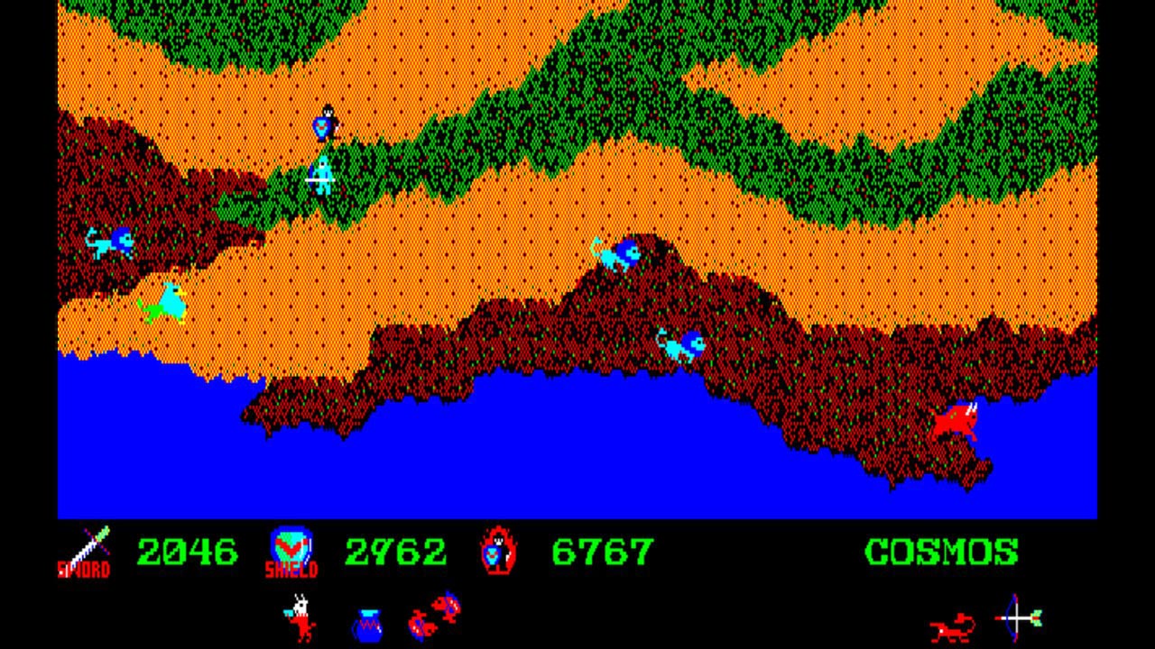 Eggconsole Courageous Perseus PC-8801 - Screenshot 2