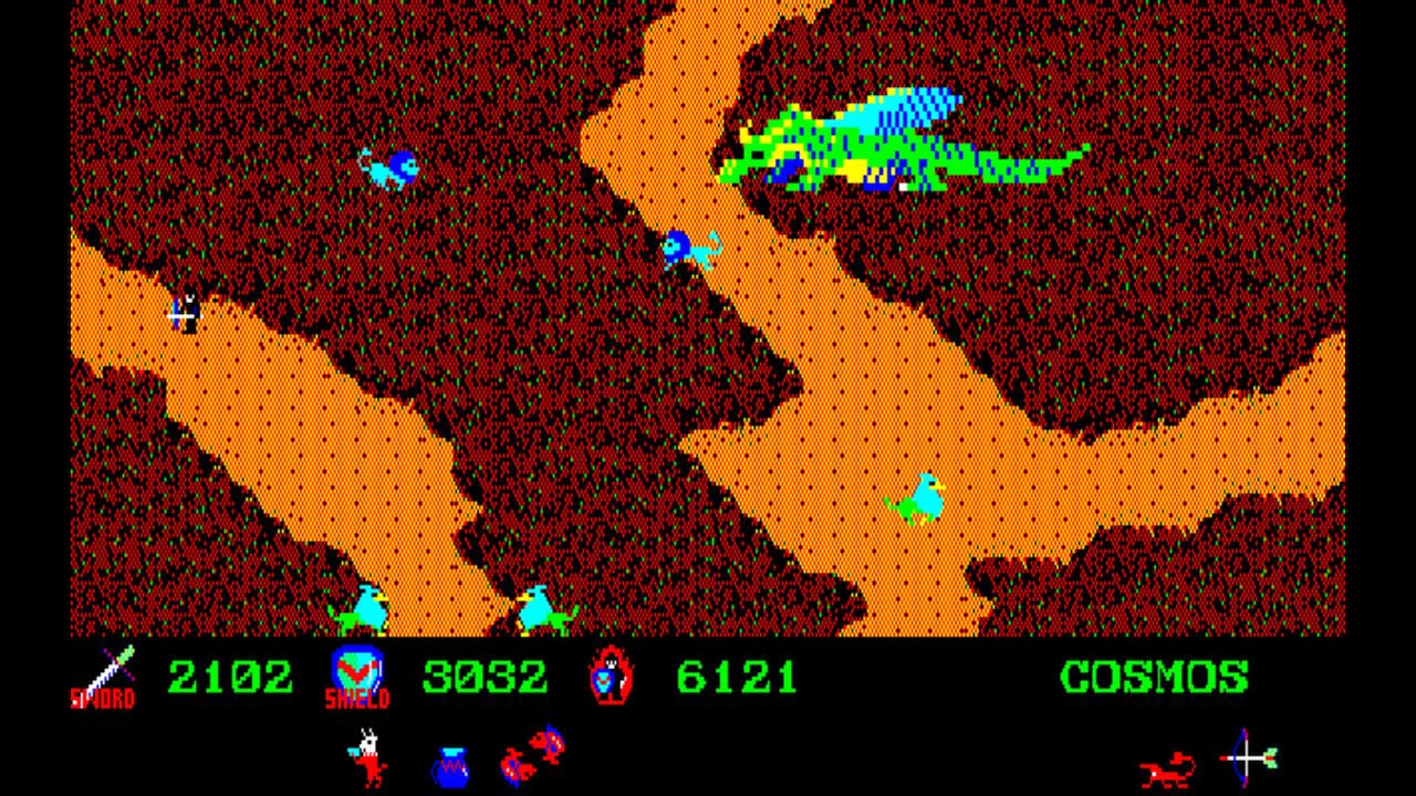 Eggconsole Courageous Perseus PC-8801 - Screenshot 5