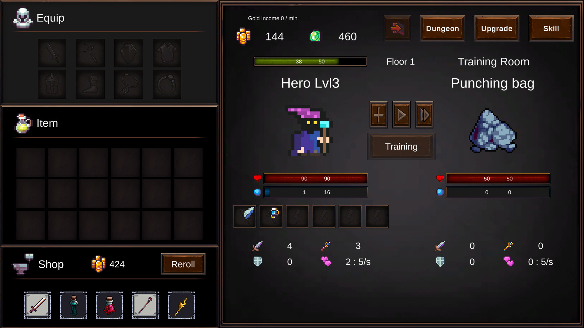 Magic Hero Incremental - Screenshot 4