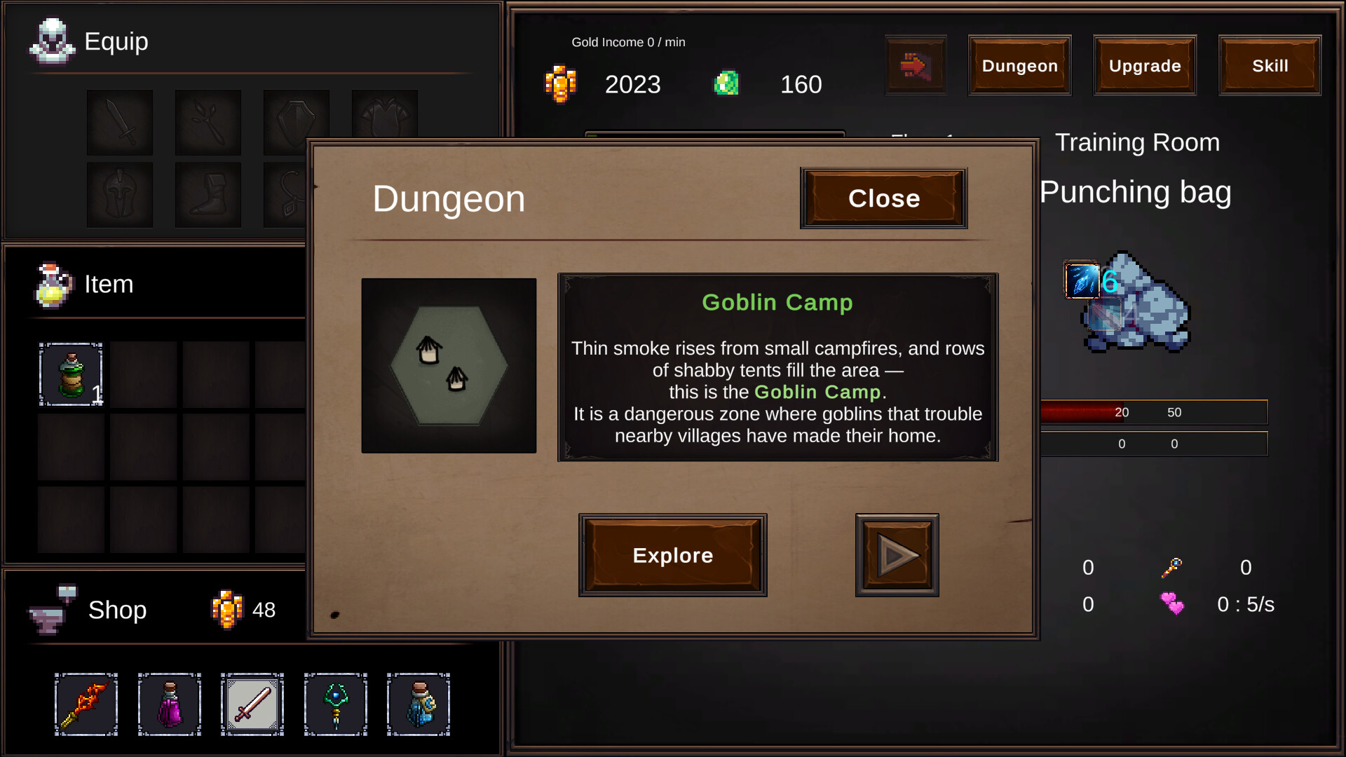 Magic Hero Incremental - Screenshot 2