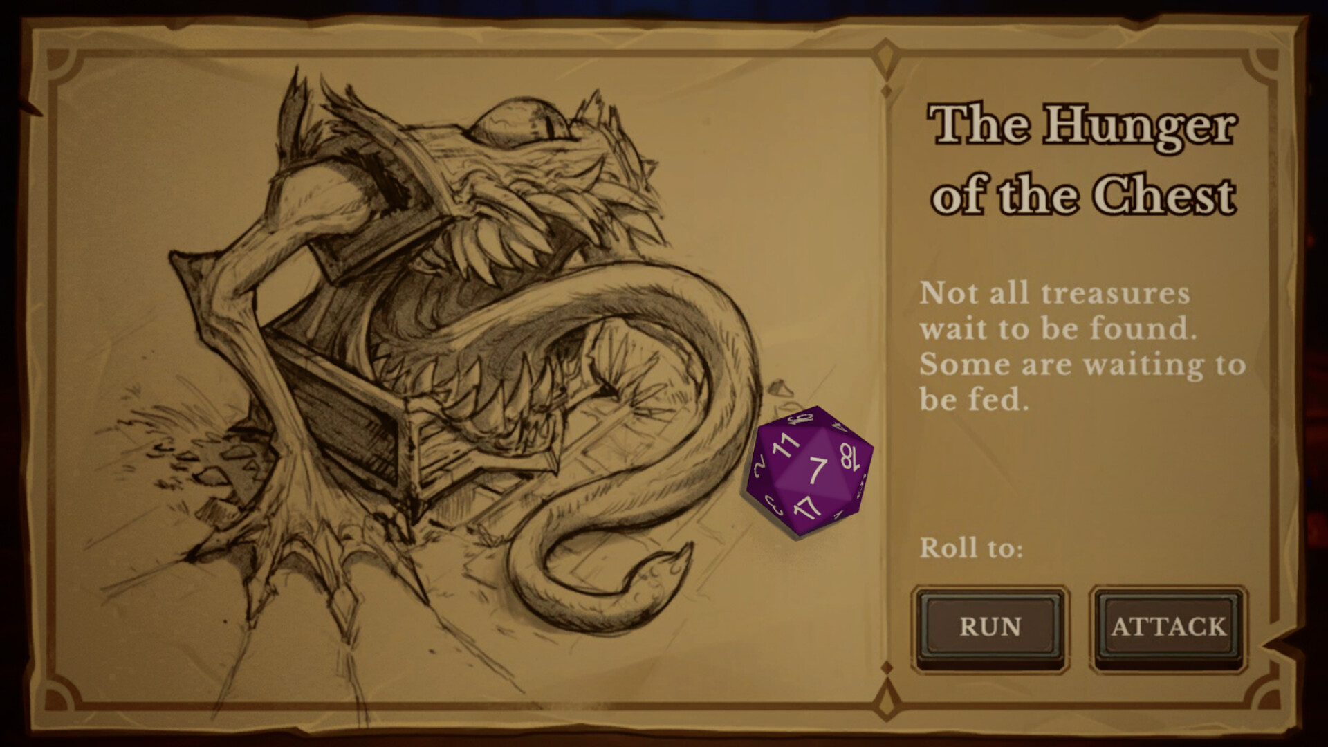 Dicegeon Whispers - Screenshot 1