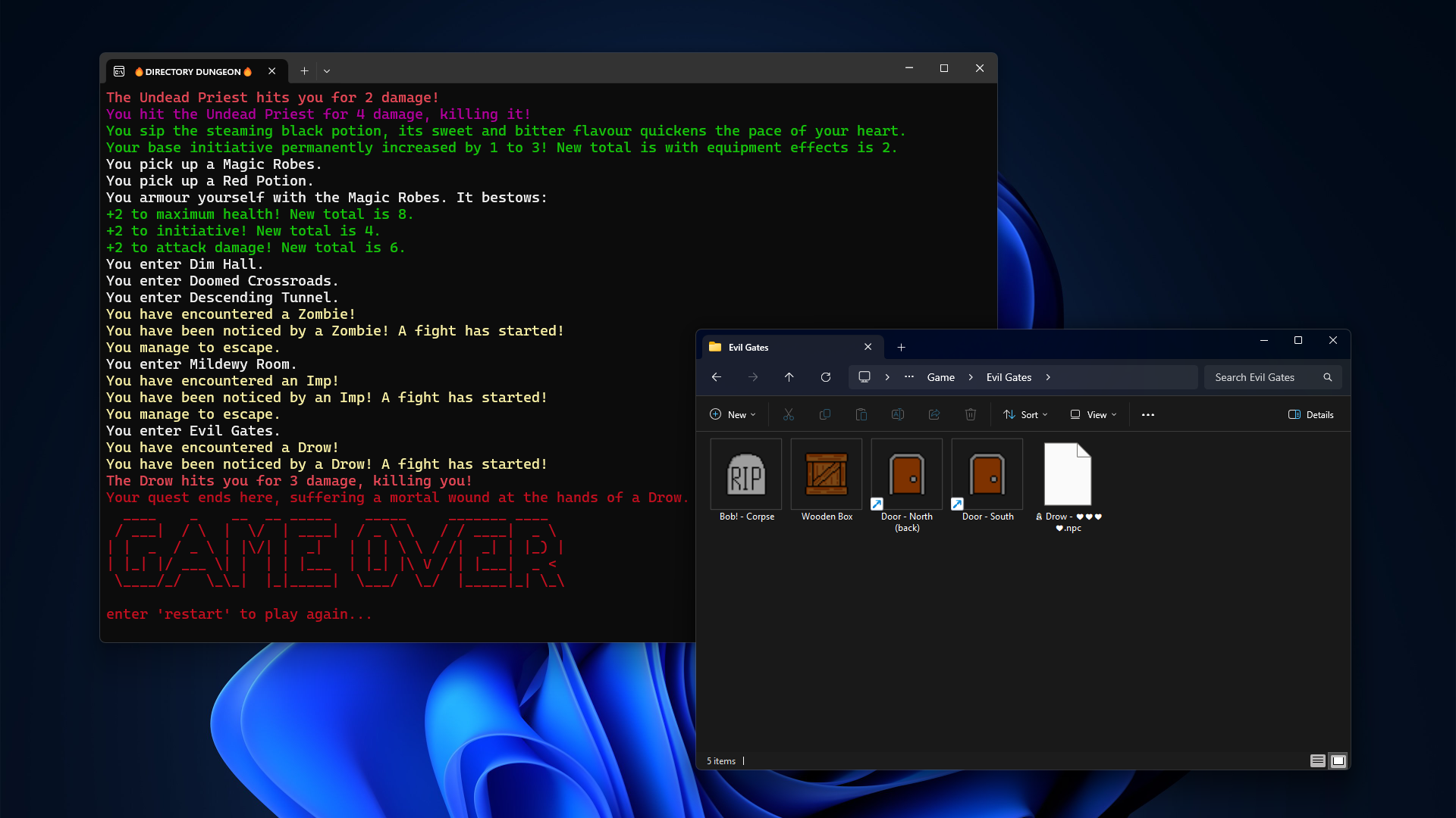 Directory Dungeon - File Explorer Dungeon Crawler - Screenshot 8