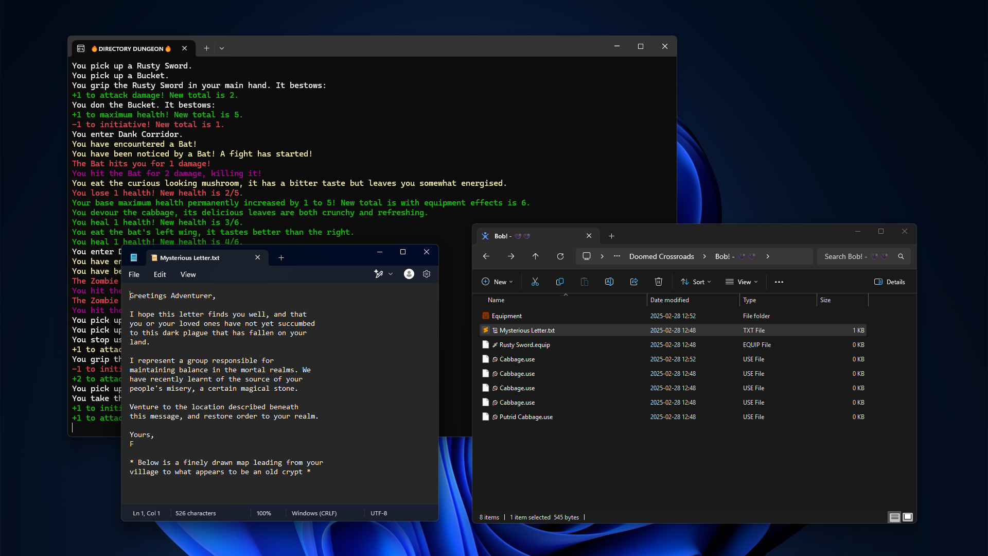 Directory Dungeon - File Explorer Dungeon Crawler - Screenshot 9
