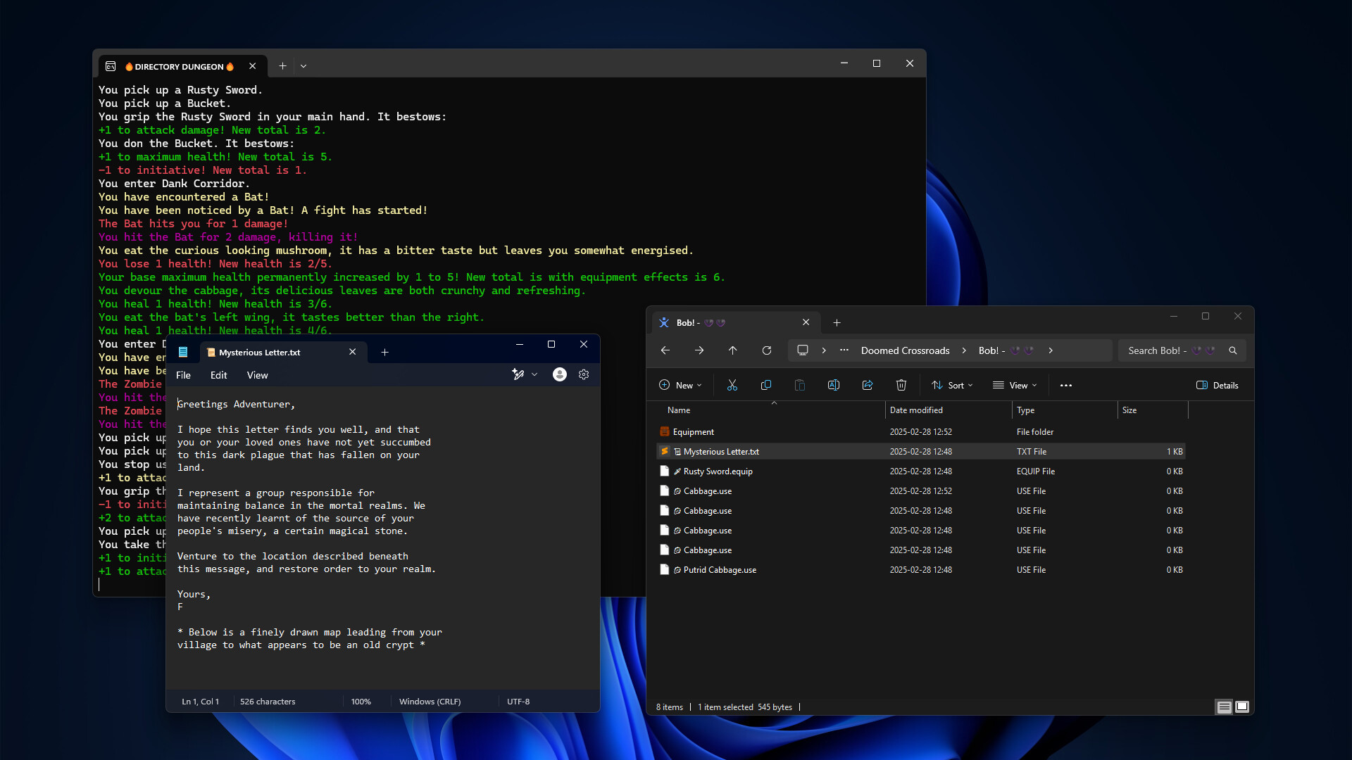 Directory Dungeon - File Explorer Dungeon Crawler - Screenshot 12