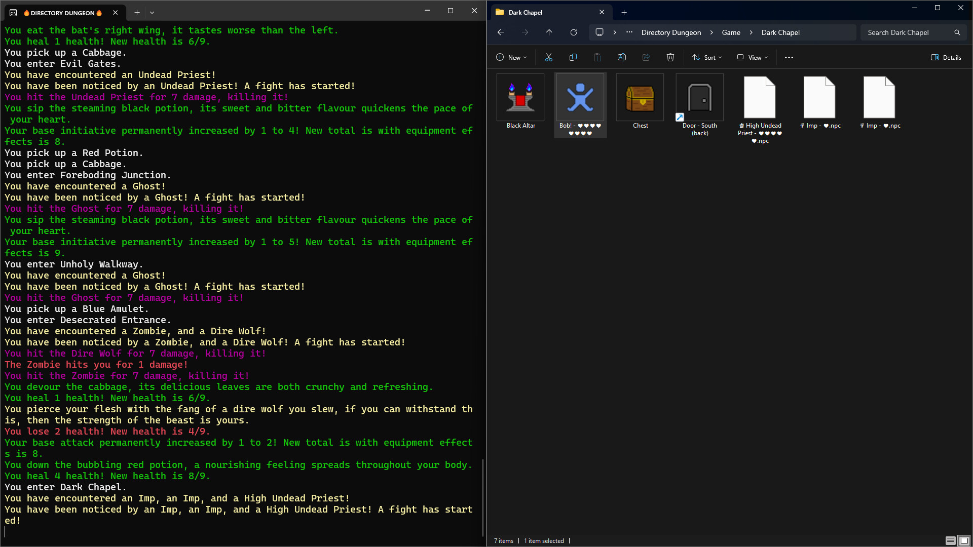 Directory Dungeon - File Explorer Dungeon Crawler - Screenshot 4