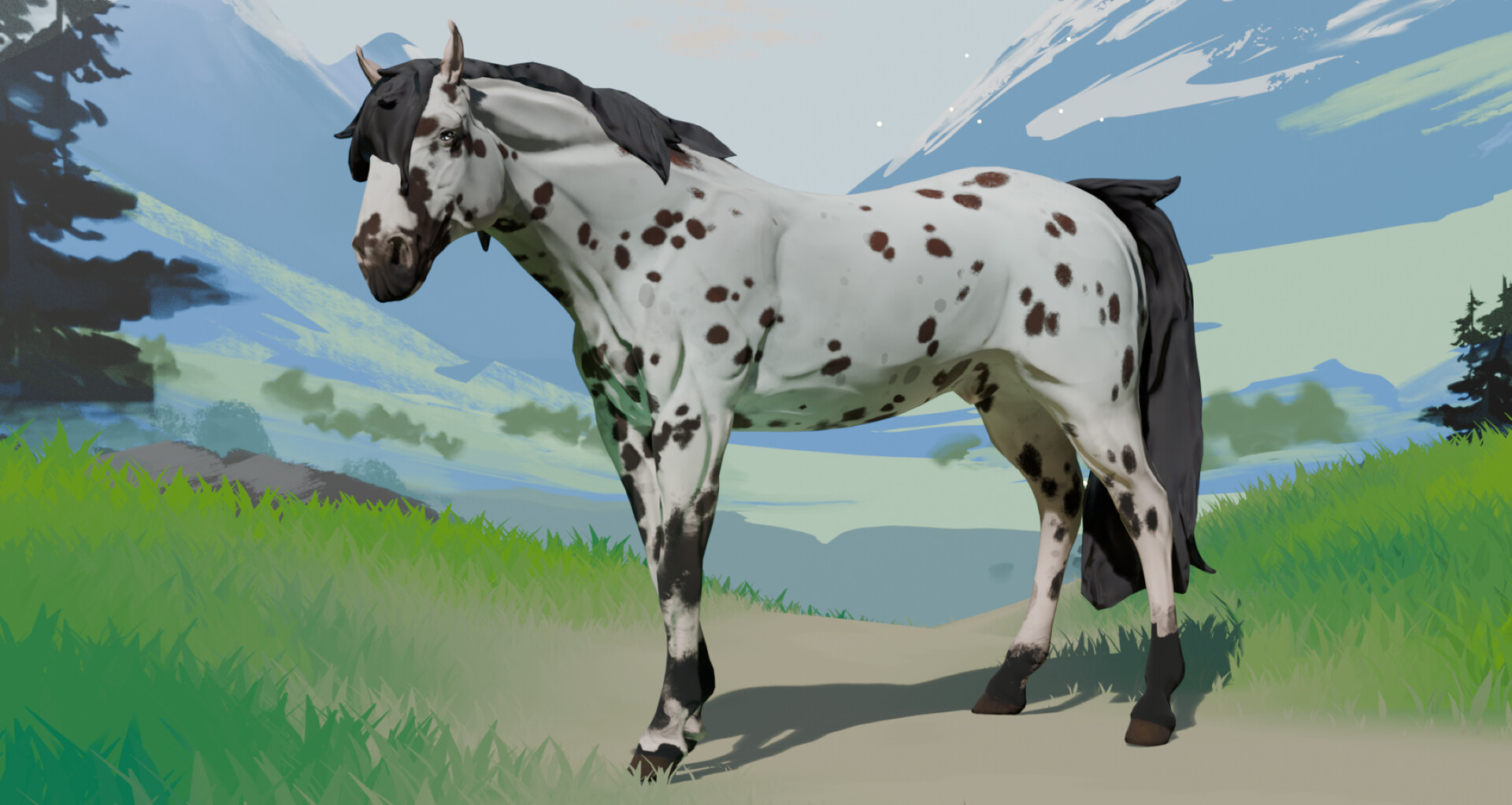 Horses of Gavarnie - Screenshot 1