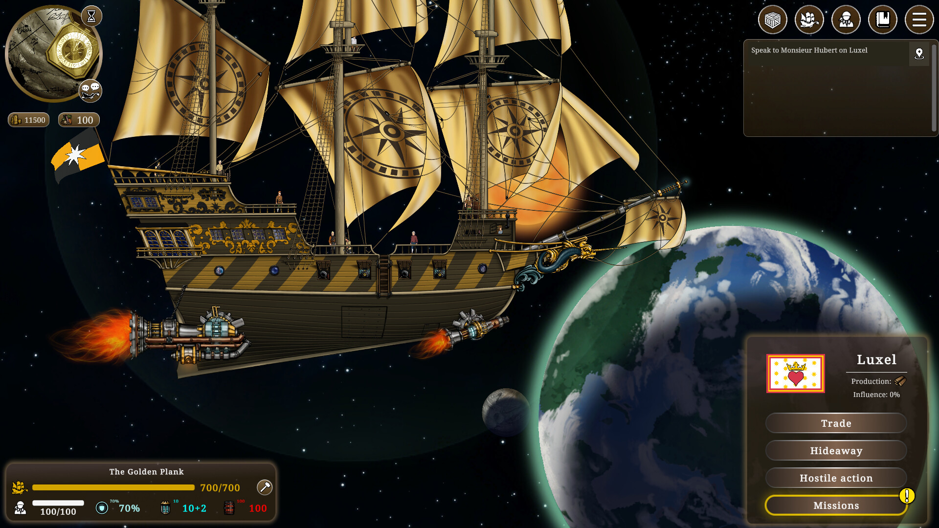 Heliostar: Space Galleon - Screenshot 6