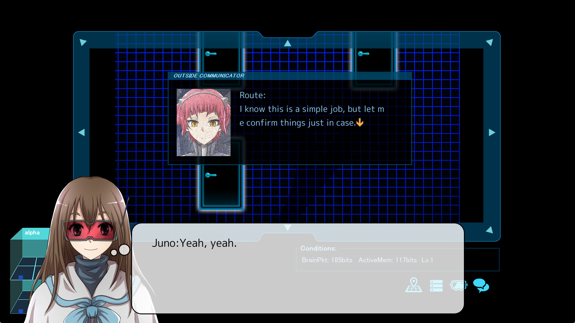 Mercurius Blue: ReCollection - Screenshot 2