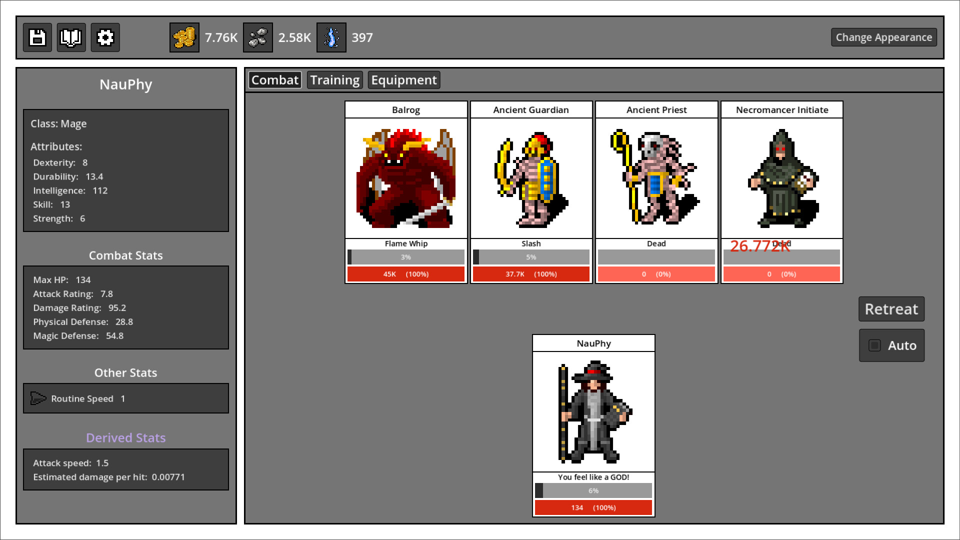 Incremental Dungeon - Screenshot 5