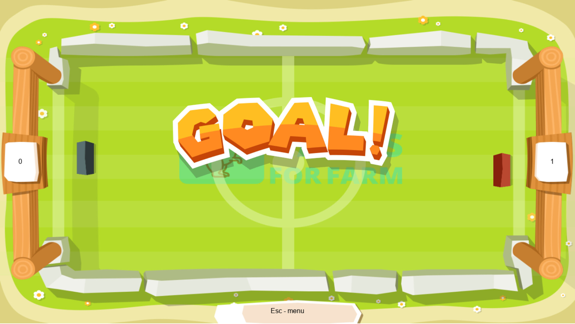 Field Pong: Gamesforfarm - Screenshot 4