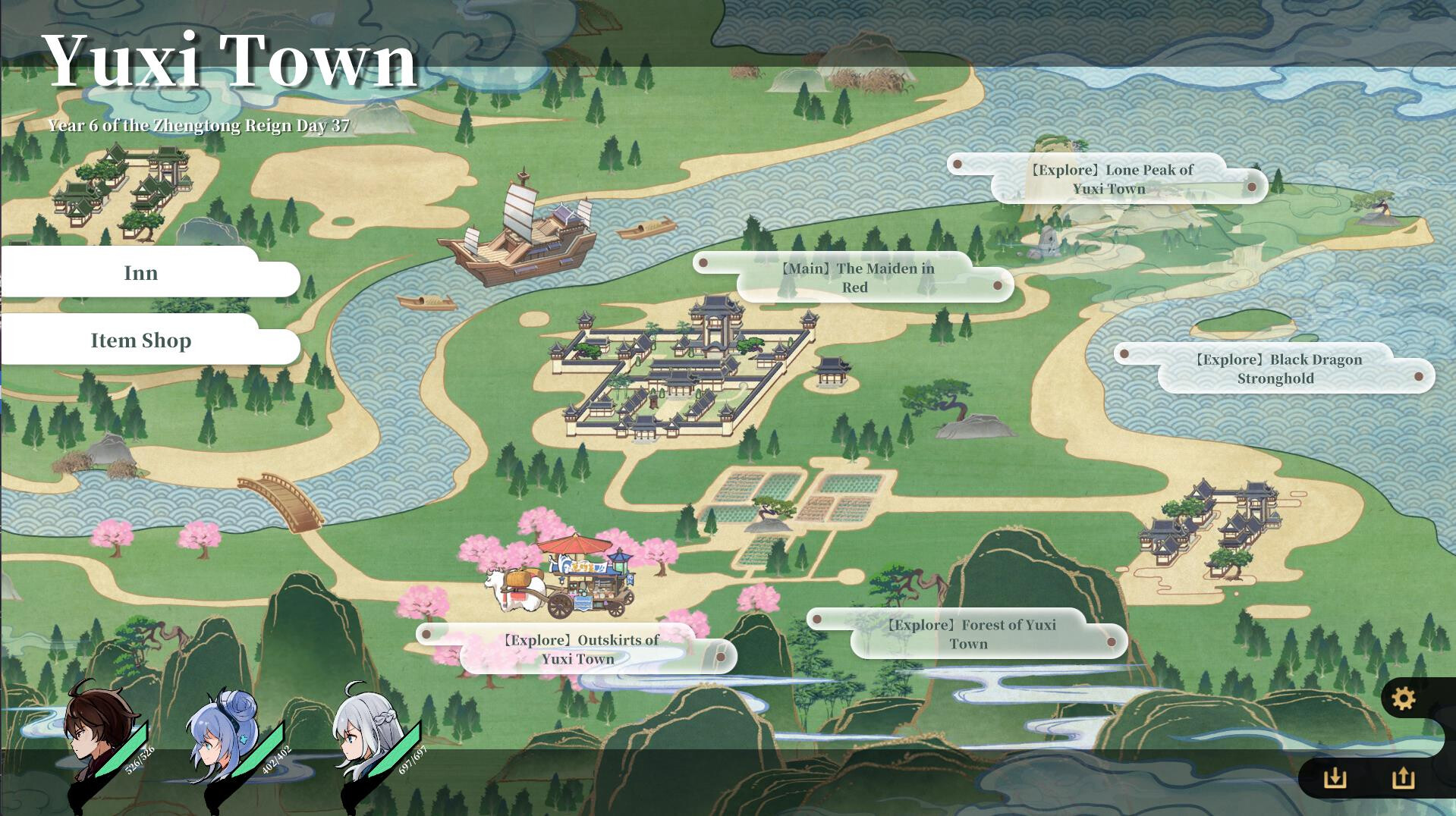 Blades of Jianghu: Ballad of Wind and Dust - Screenshot 1