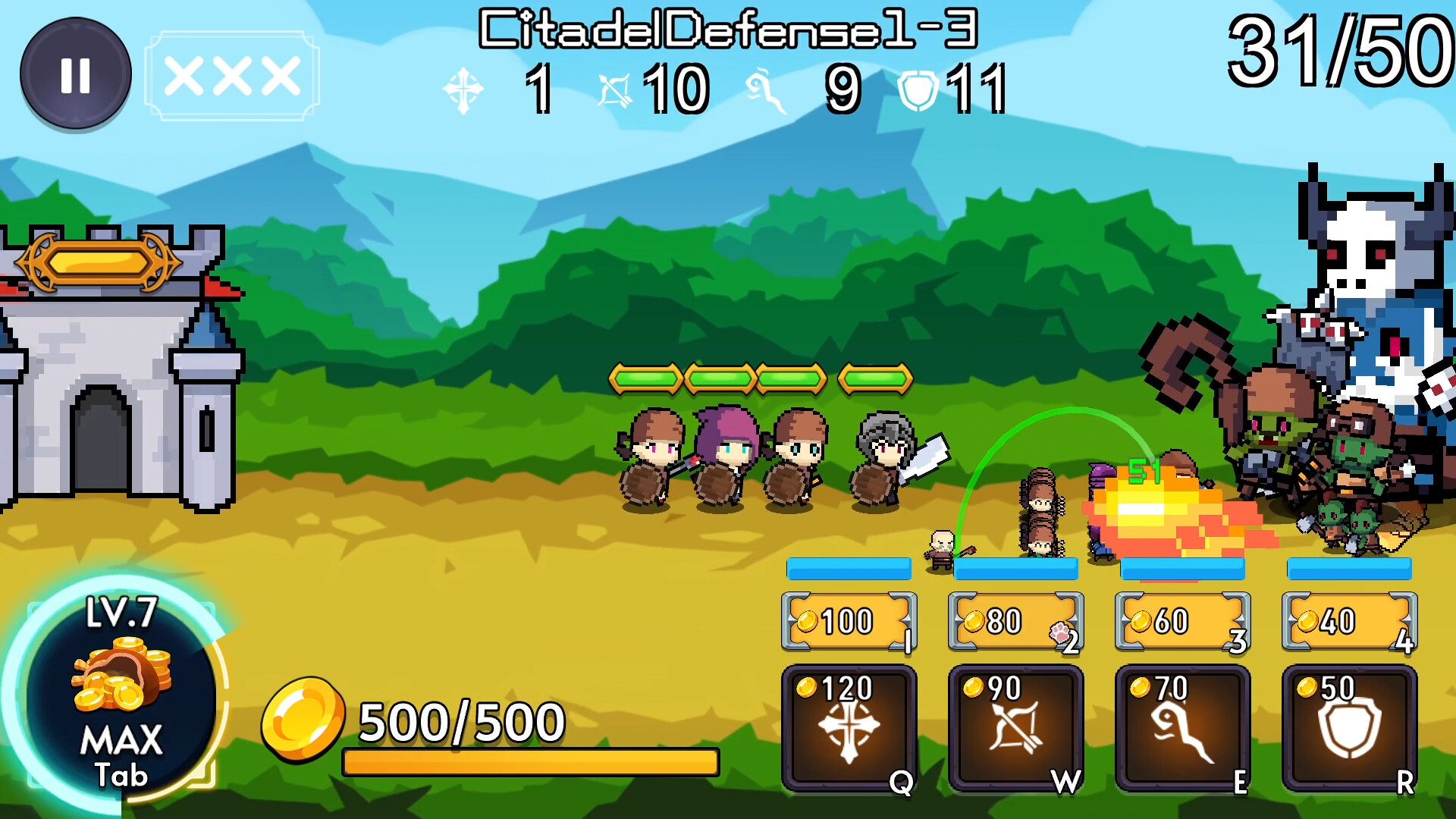 Rush Heroes - Screenshot 2