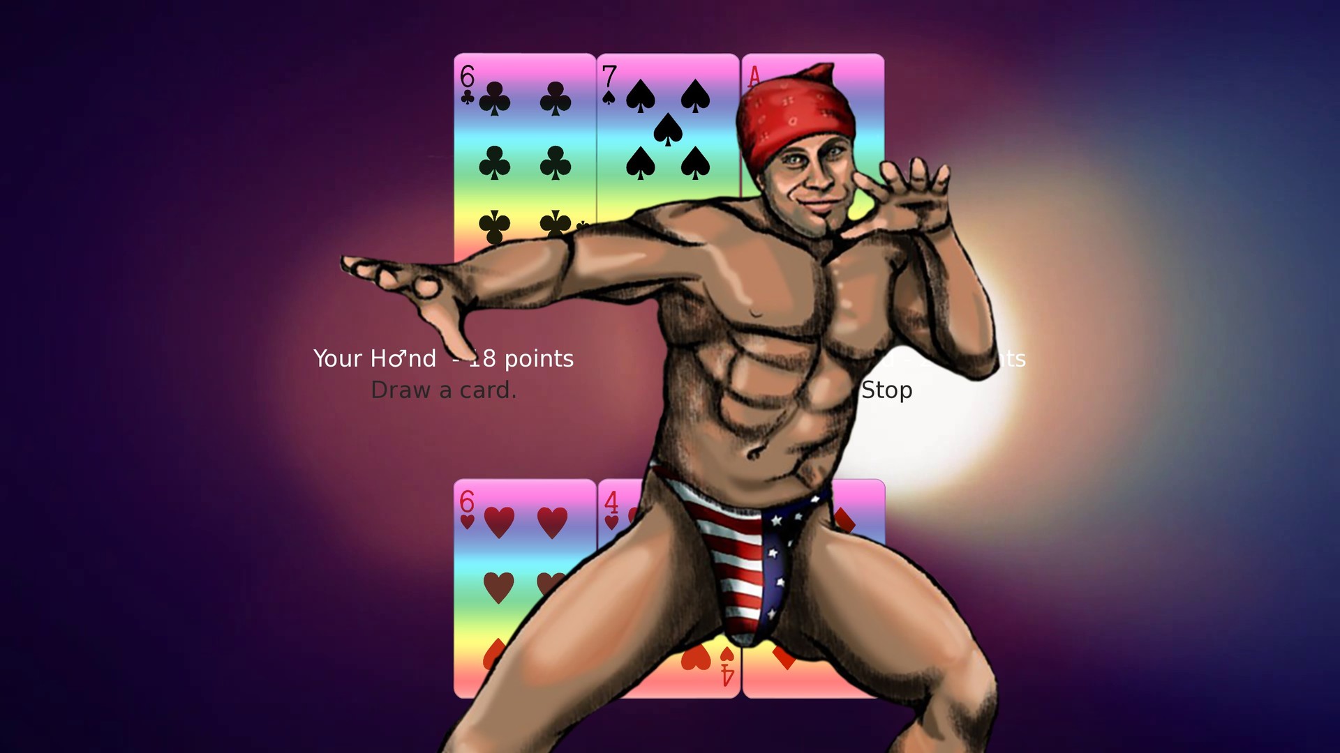 Gachimuchi: The Card Game - Screenshot 1