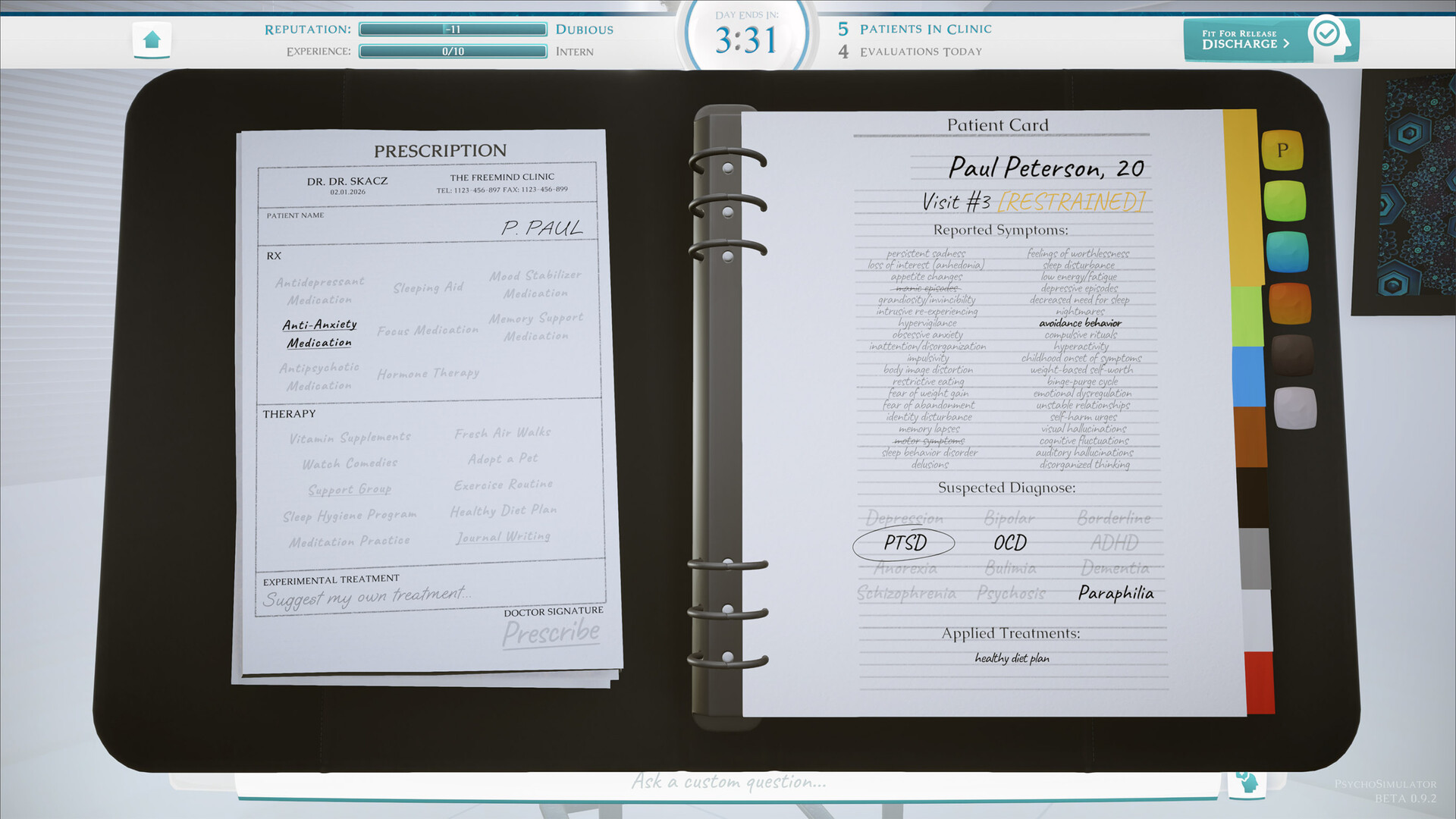 Psycho Simulator - Screenshot 4