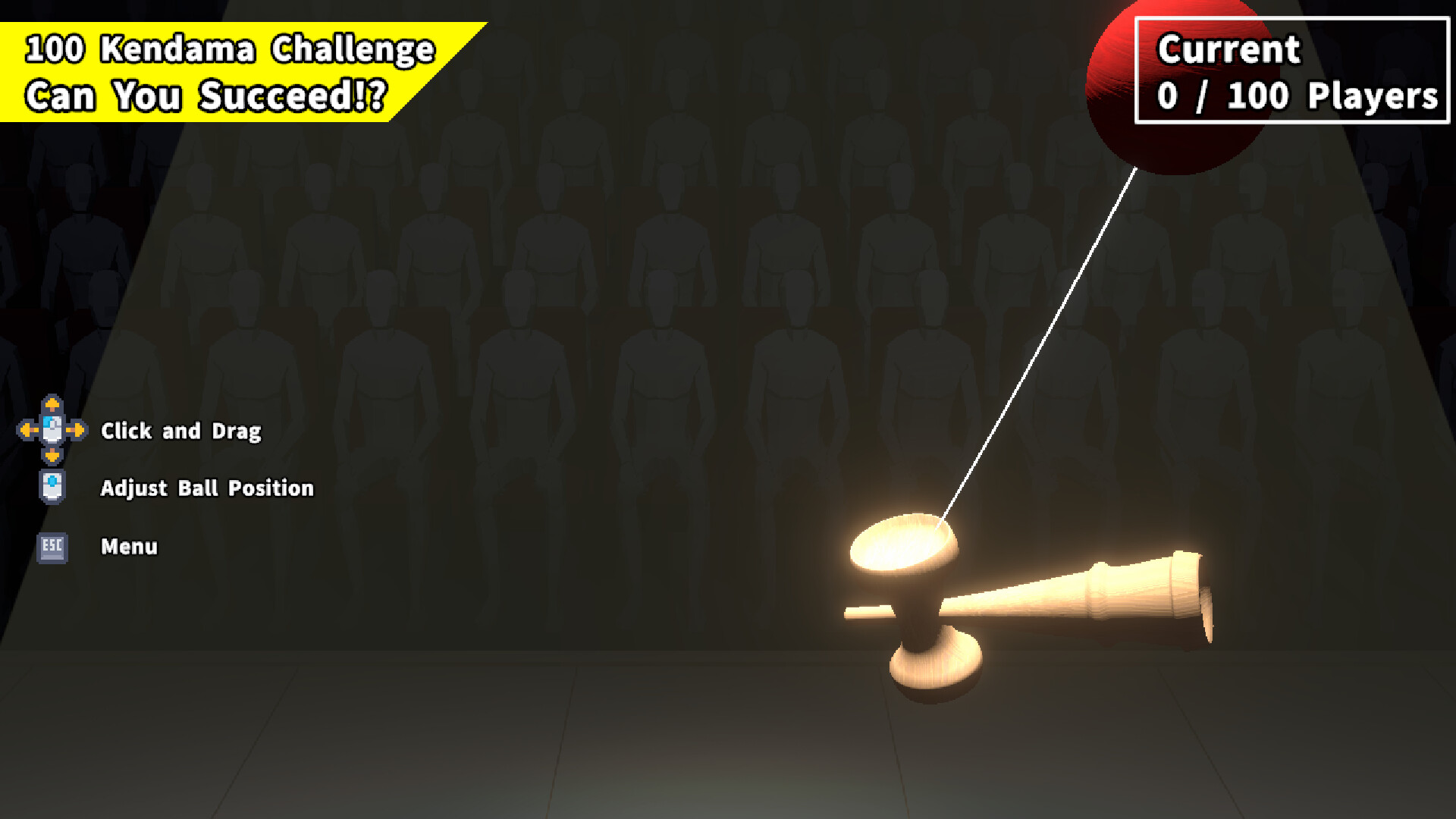 subject - Kendama Challenge: 100 Players